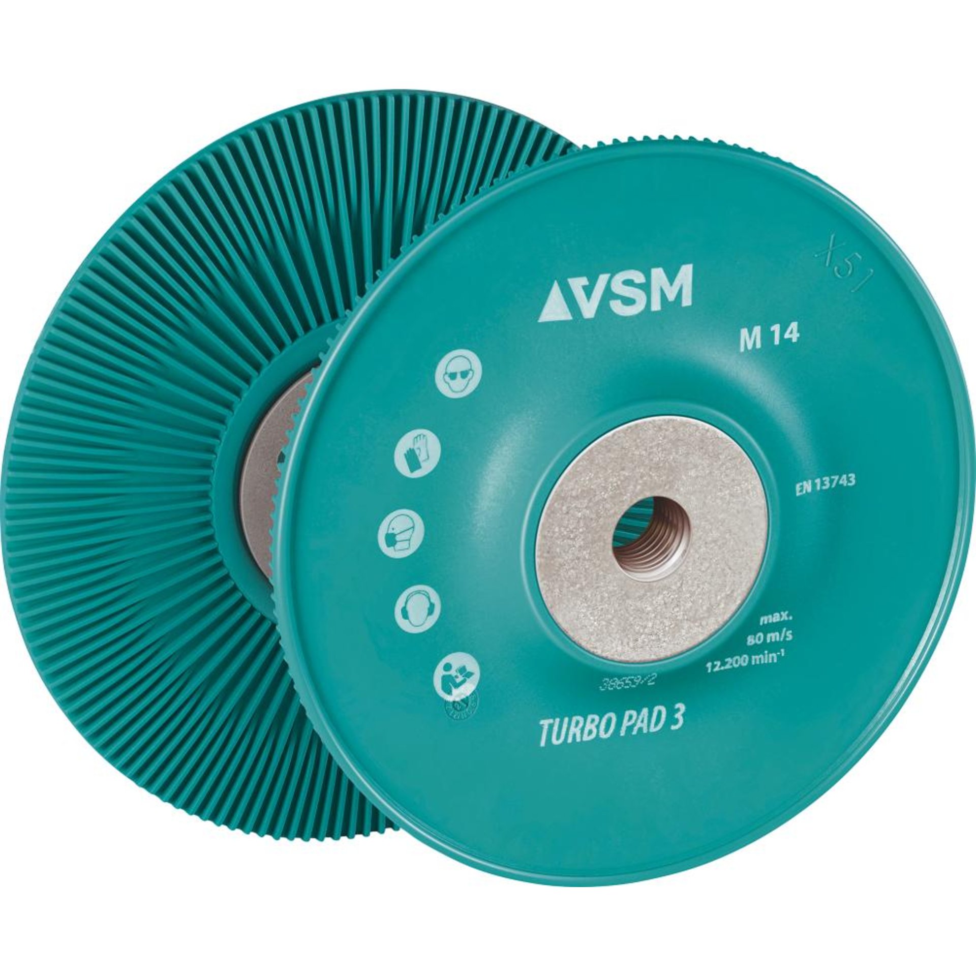 Stützteller TURBO PAD 3 M14 115mm VSM