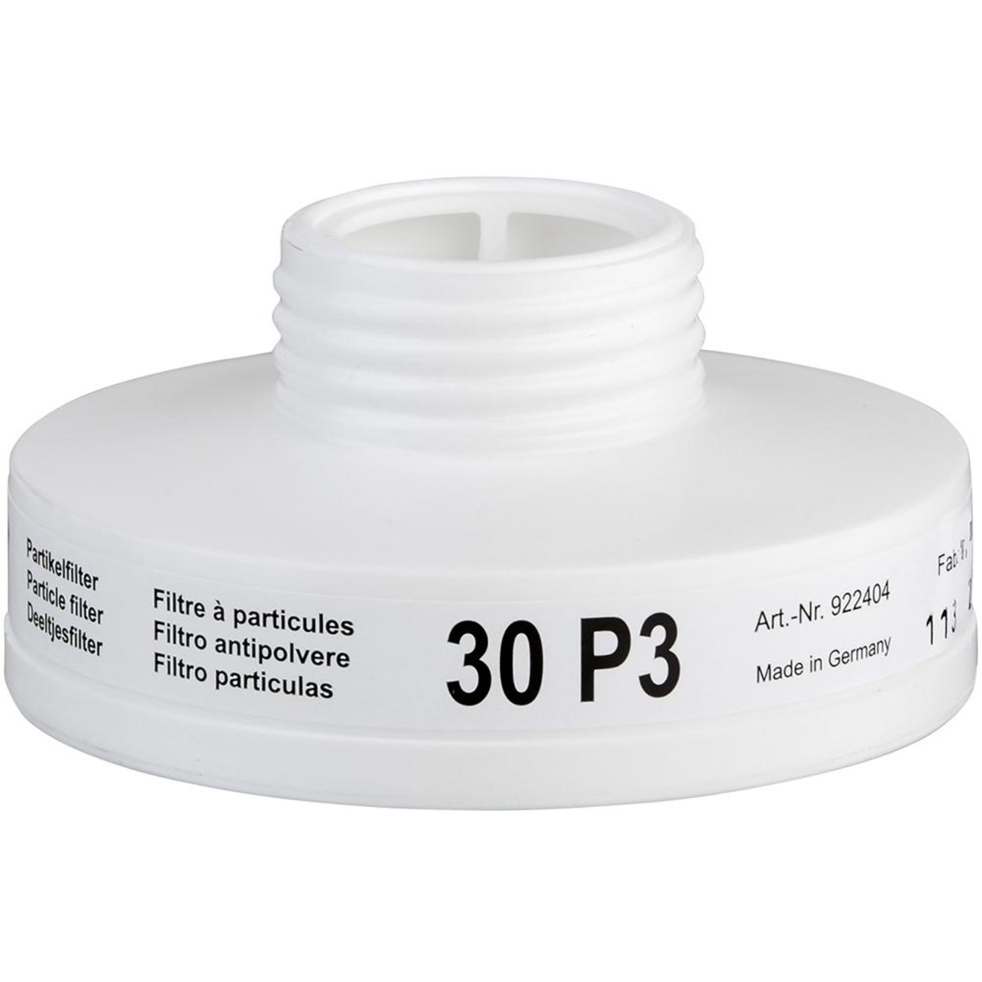 Filter 30 P3, 100 Stück, nach EN 143:2000 P3RD