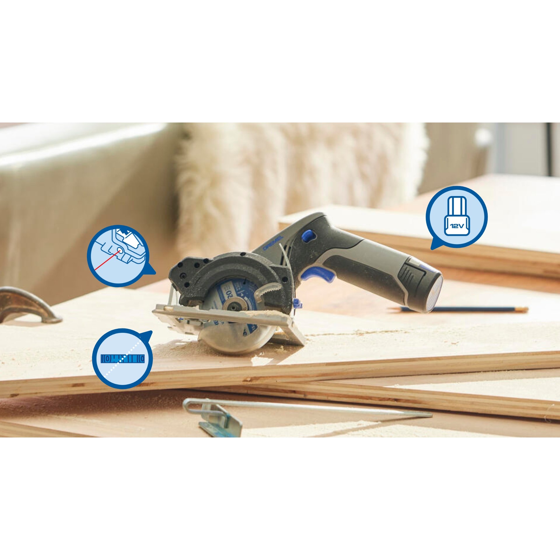 DREMEL® Blueprint Akku-Kompaktsäge 12V