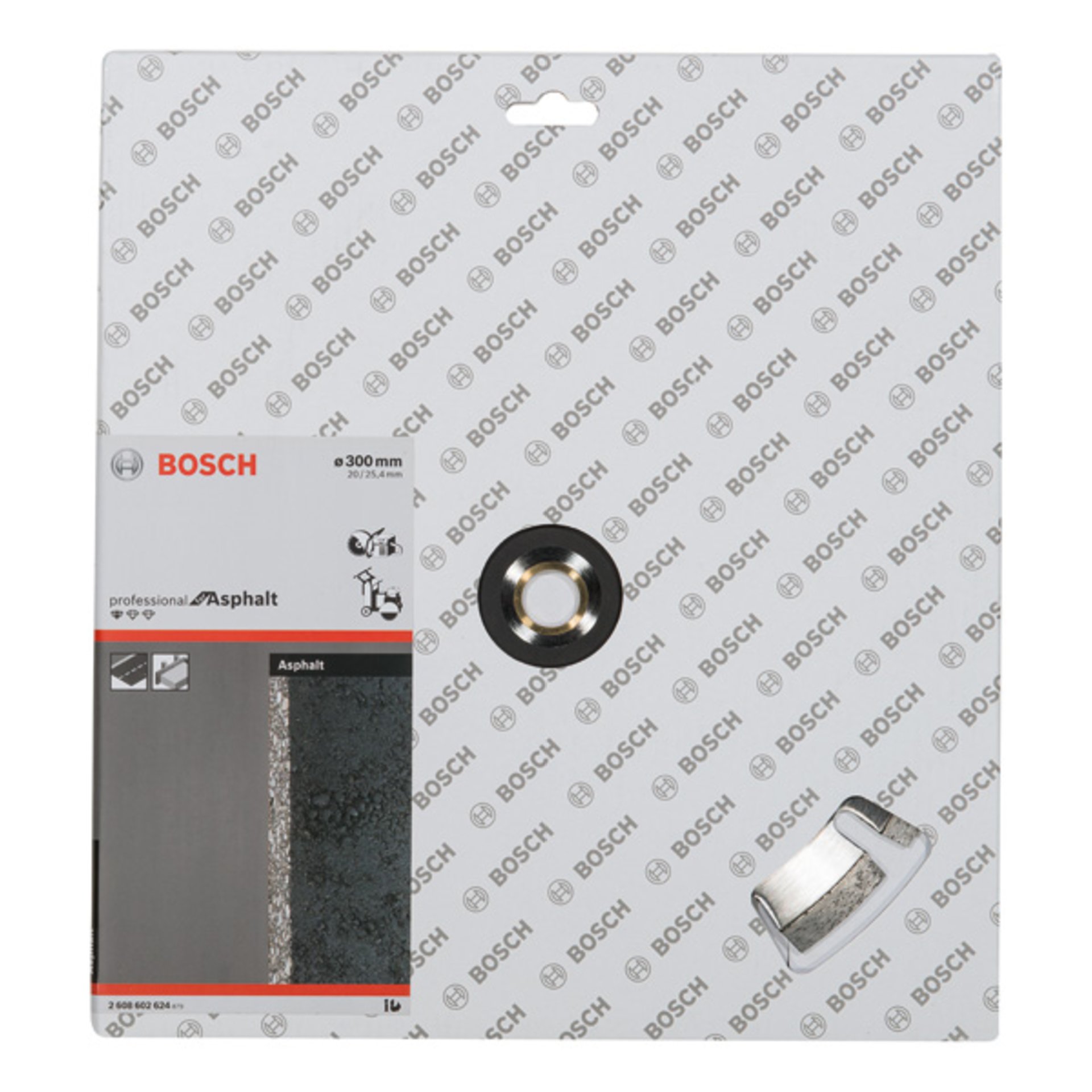 Diamanttrennscheibe Standard for Asphalt, 300 x 20,00/25,40 x 2,8 x 8 mm