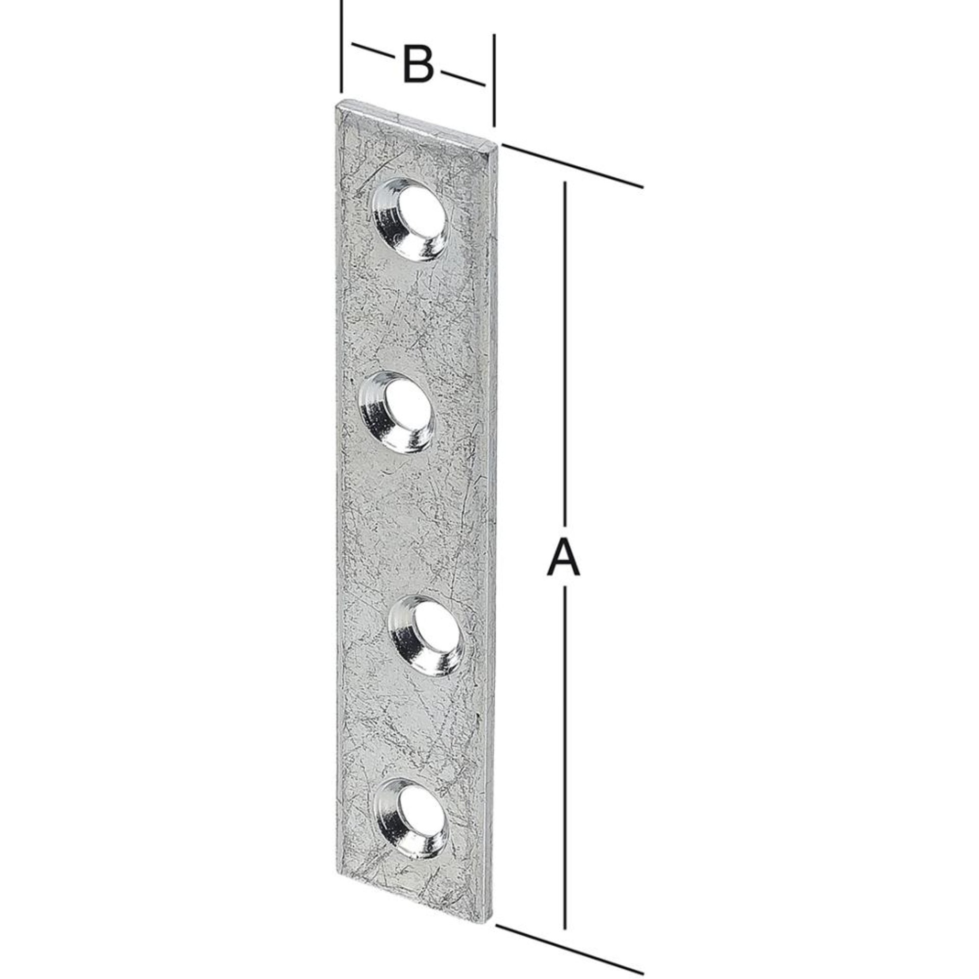 Verbindungsbleche 100x15MM Nr. 183100Z VORMANN