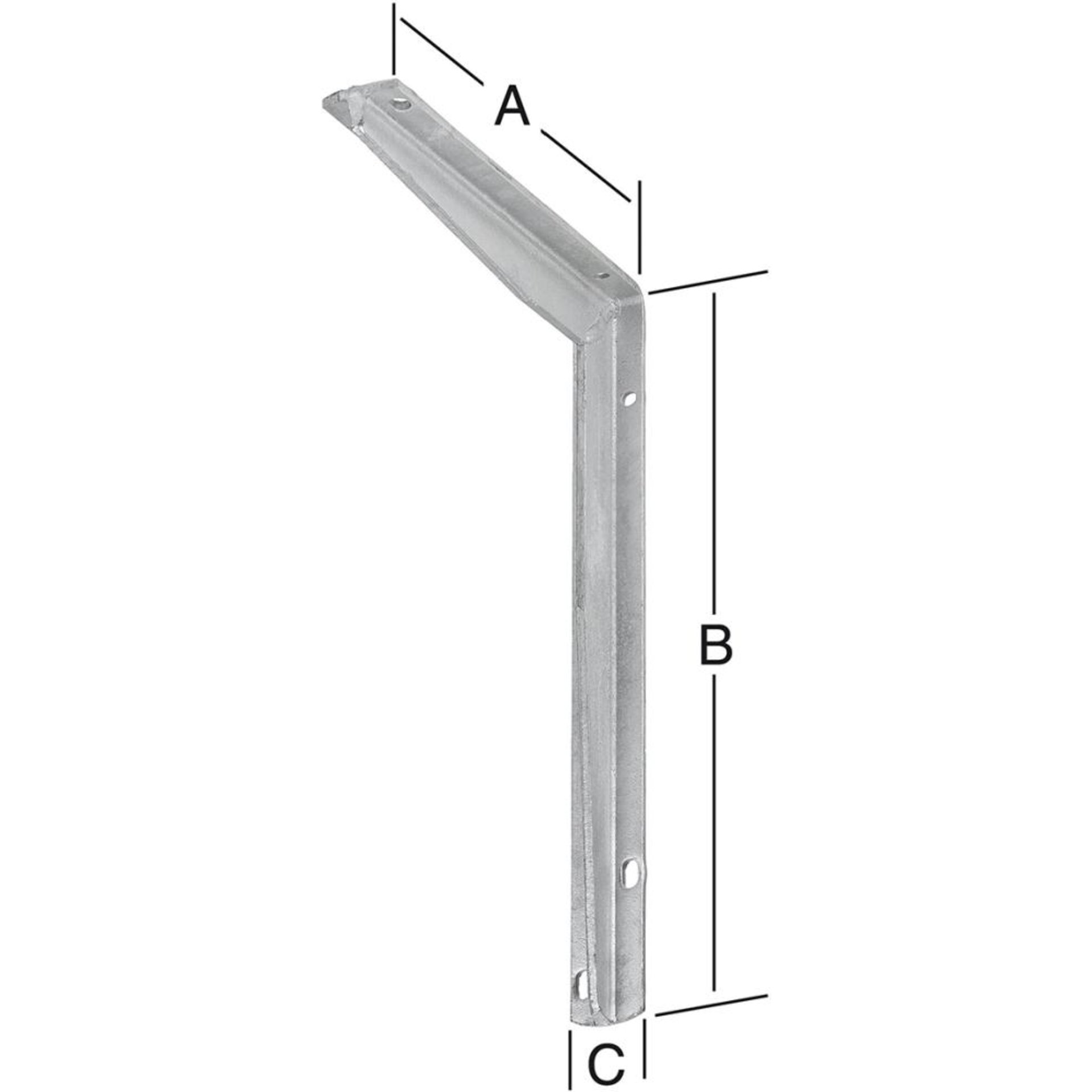 T-Profil-Konsole 200 x 250 mm Nr. 156200ZFVORMANN