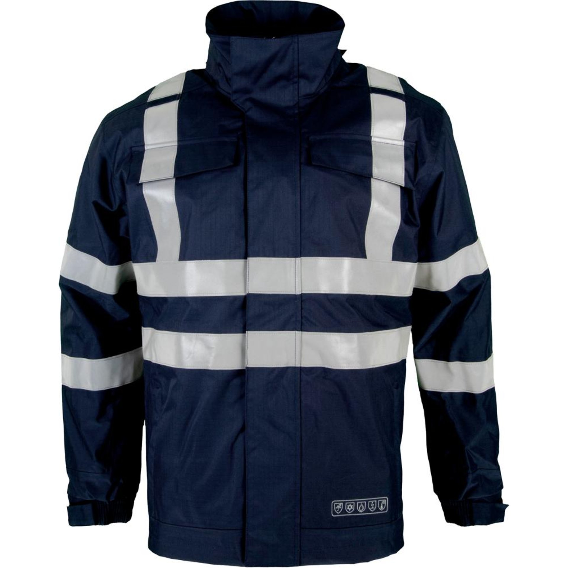 Multinorm-Parka 3850B blau, Reflex, Gr.2XL Gr.2XL