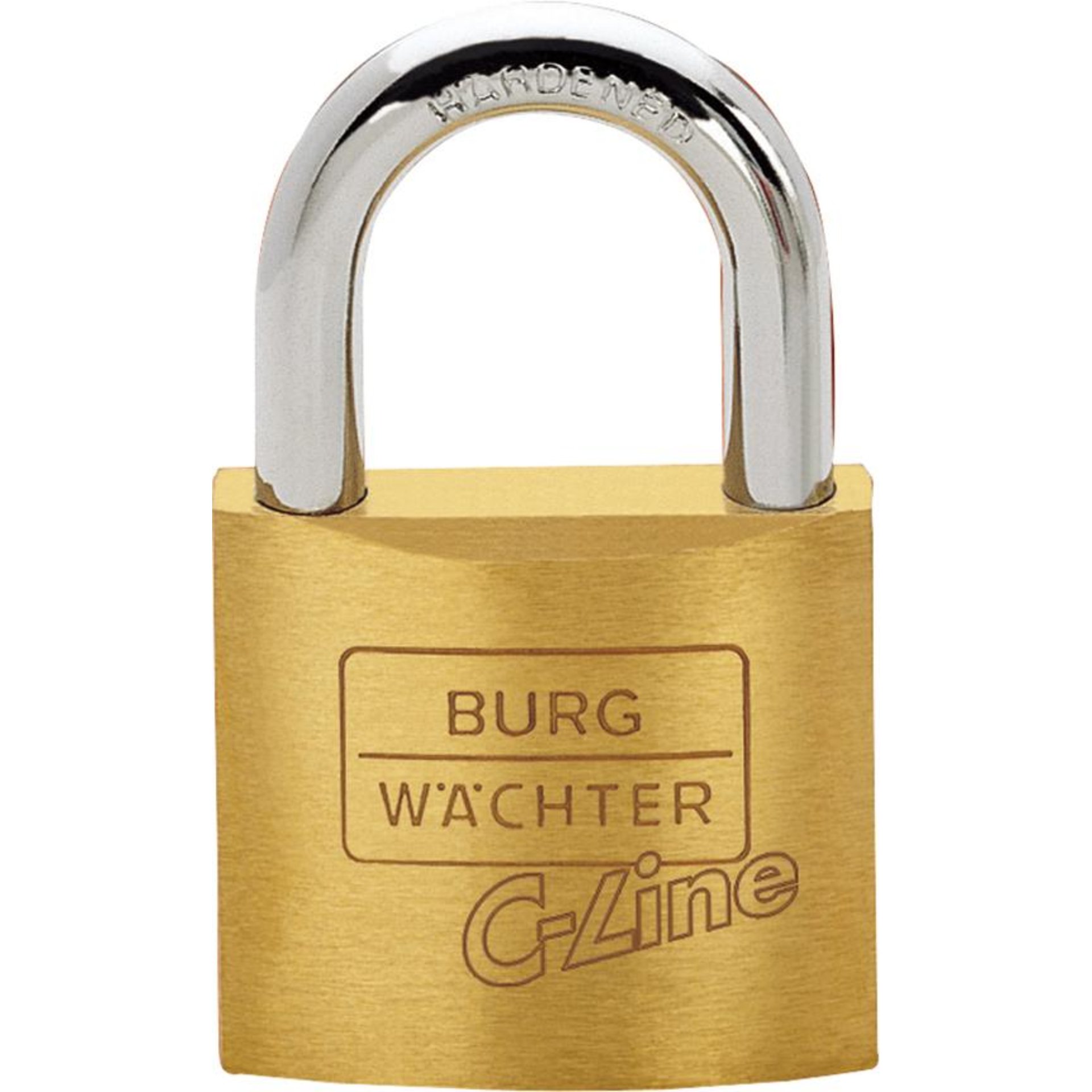 Messing-Hangschloss 222 / 15 mm BURG WÄCHTER