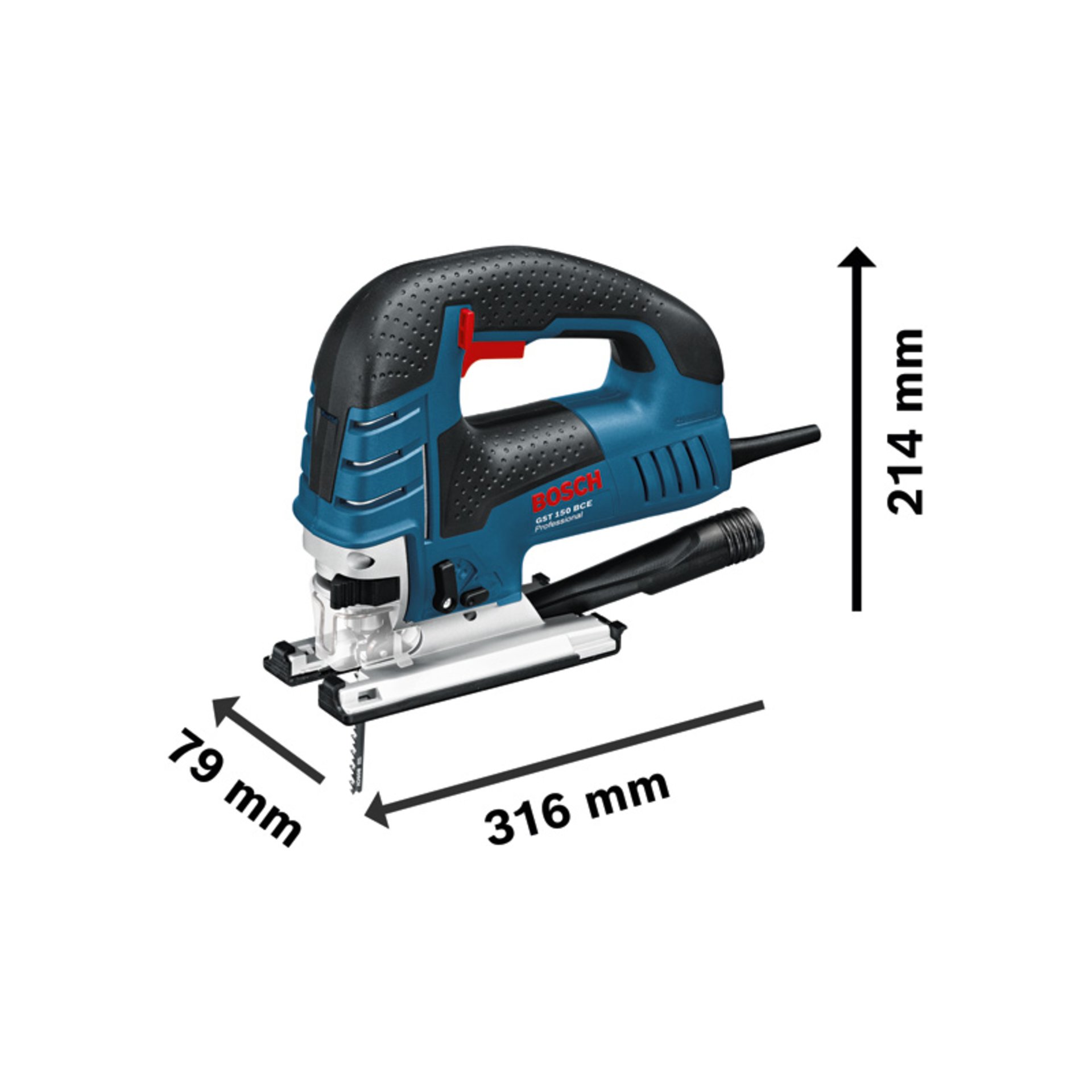 Stichsäge GST 150 BCE im Handwerkerkoffer