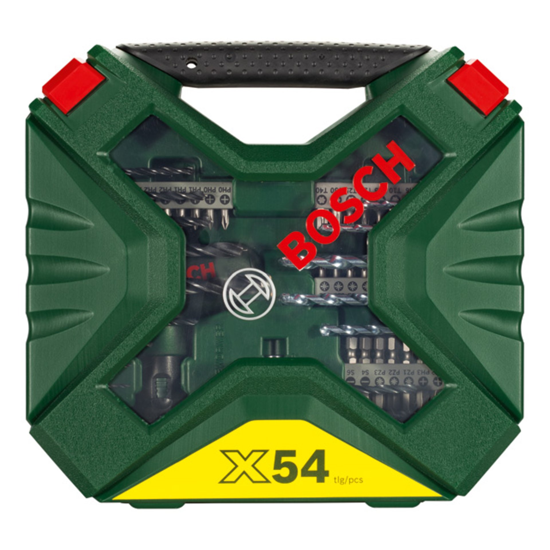 X-Line Classic Bohrer- und Schrauber-Set, 54-teilig