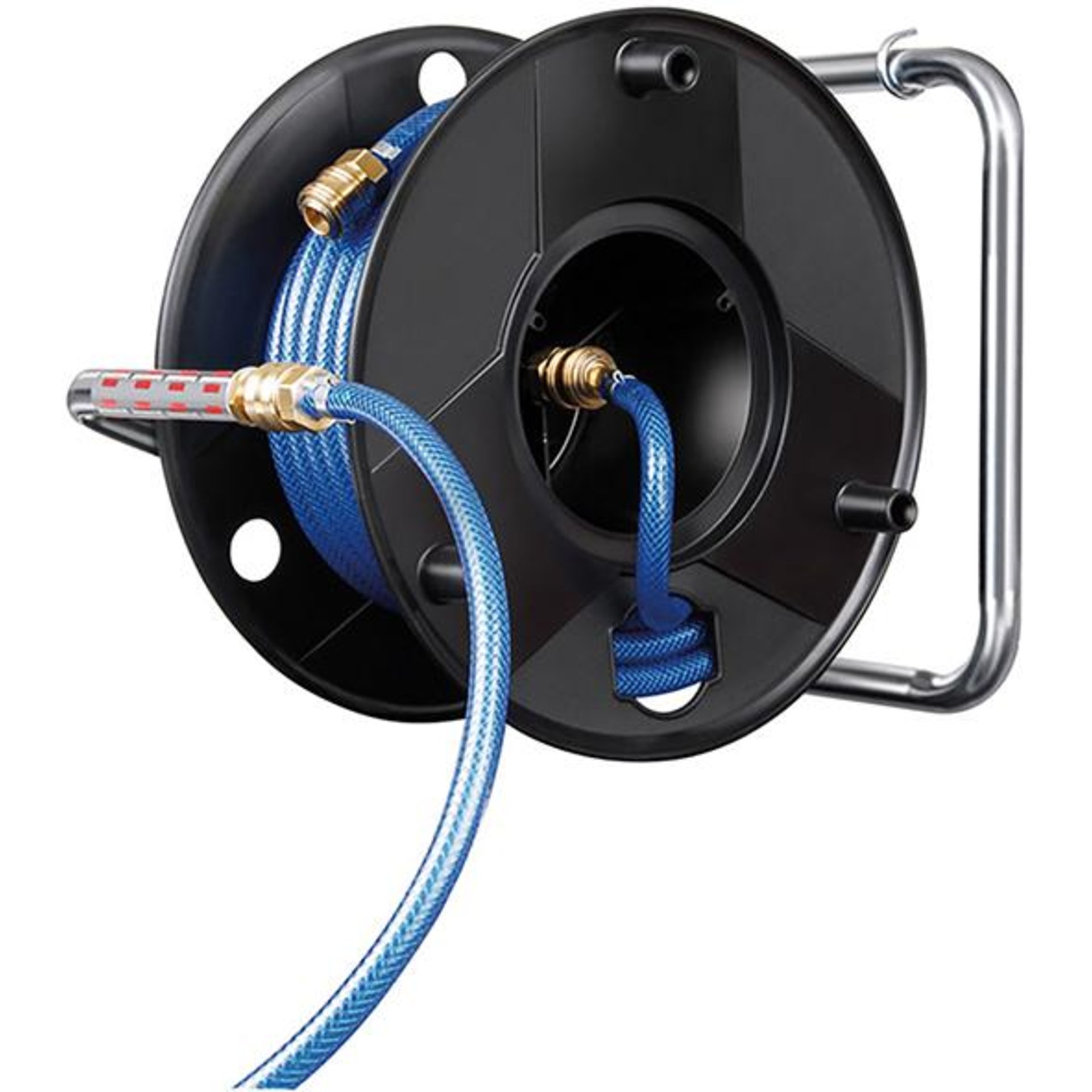Druckluftschlauchtrommel Kunststoff 20m 6/12mm Anti-Twist Brennenstuhl