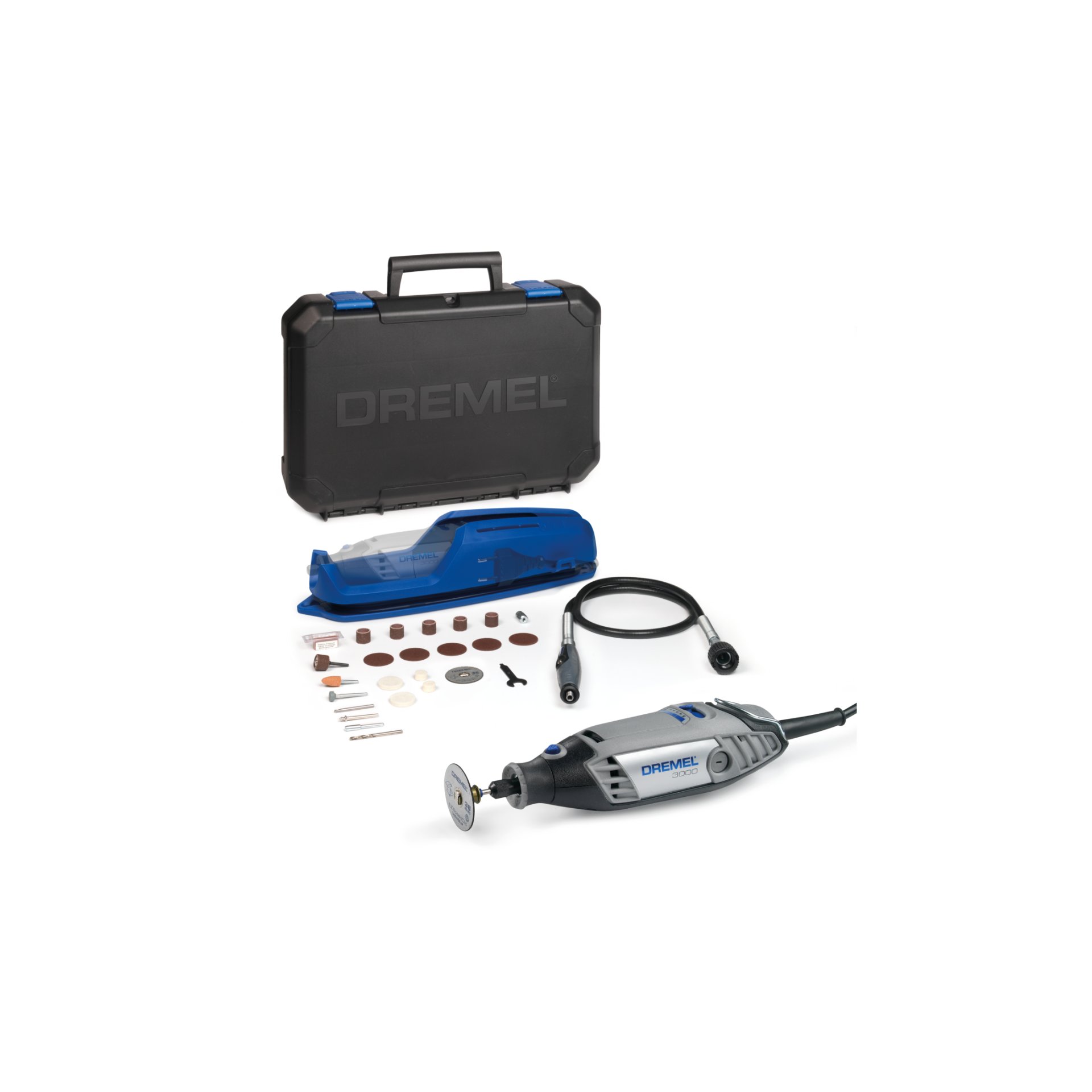 DREMEL® 3000-1/25 EZ Multifunktionswerkz. mit 1 Vorsatzgerät, 25 Zubehöre