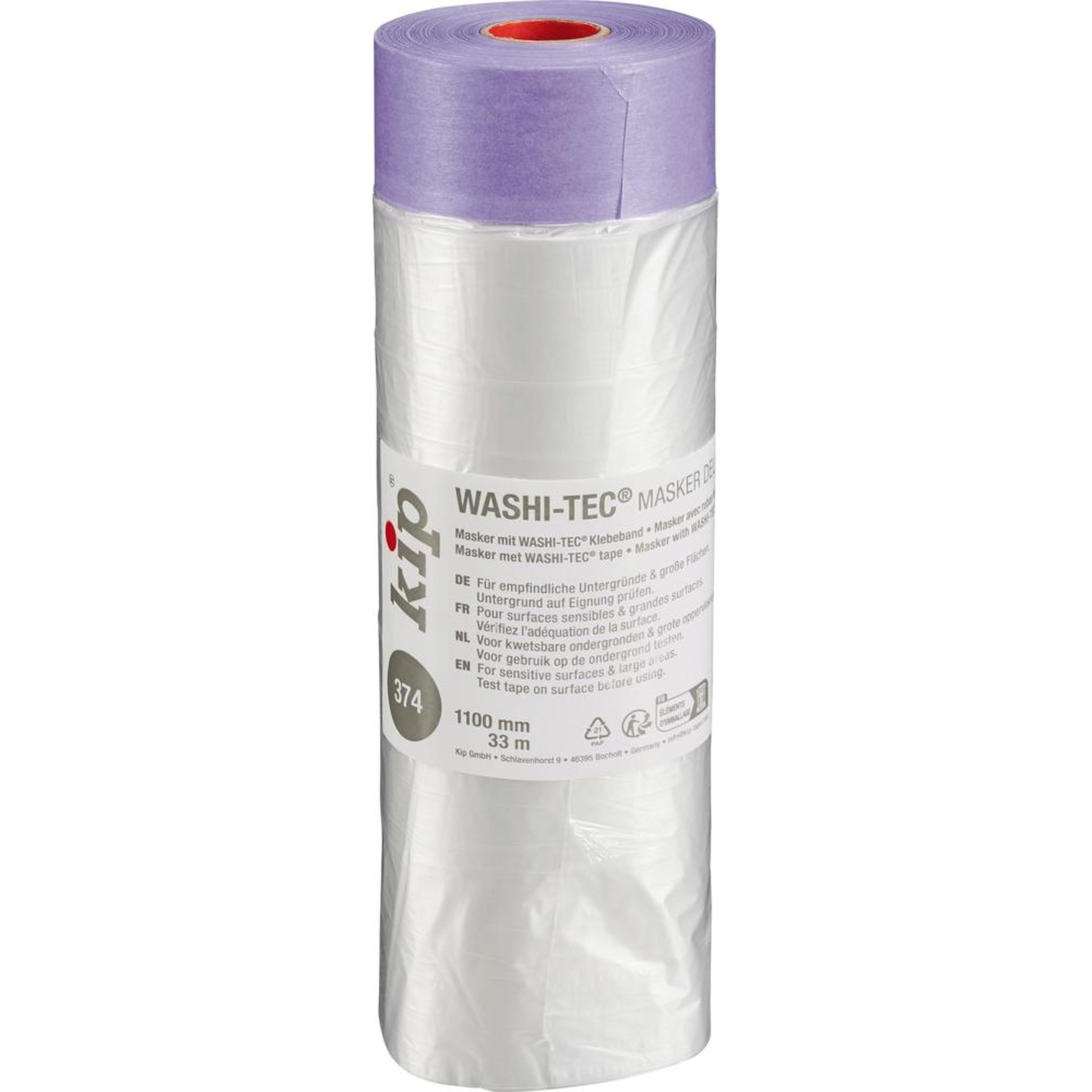 374 WASHI-TEC Masker Delicate, lila 1100mm x 33m