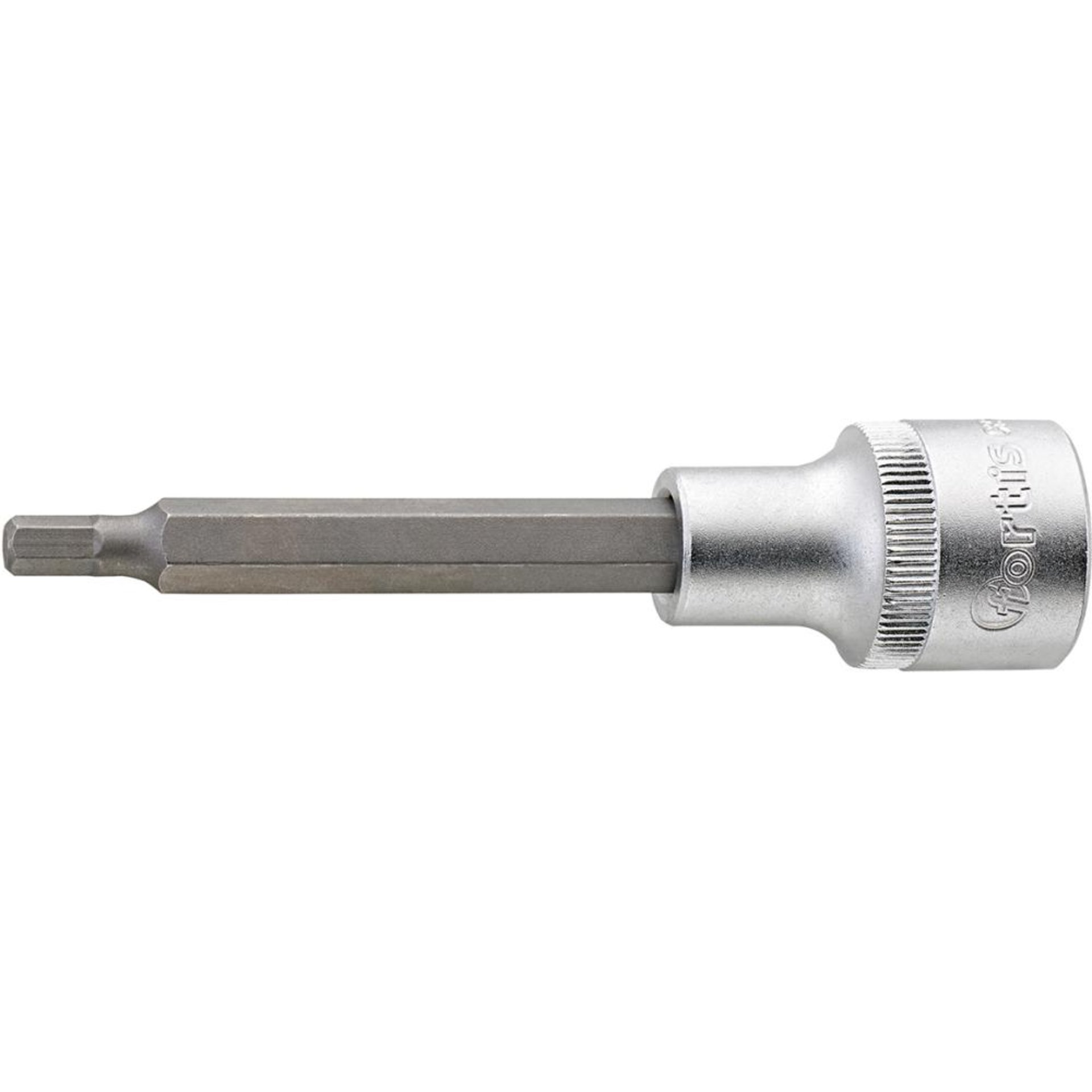 Steckschlüsseleinsatz 1/2" Innensechskant 5x100mm FORTIS