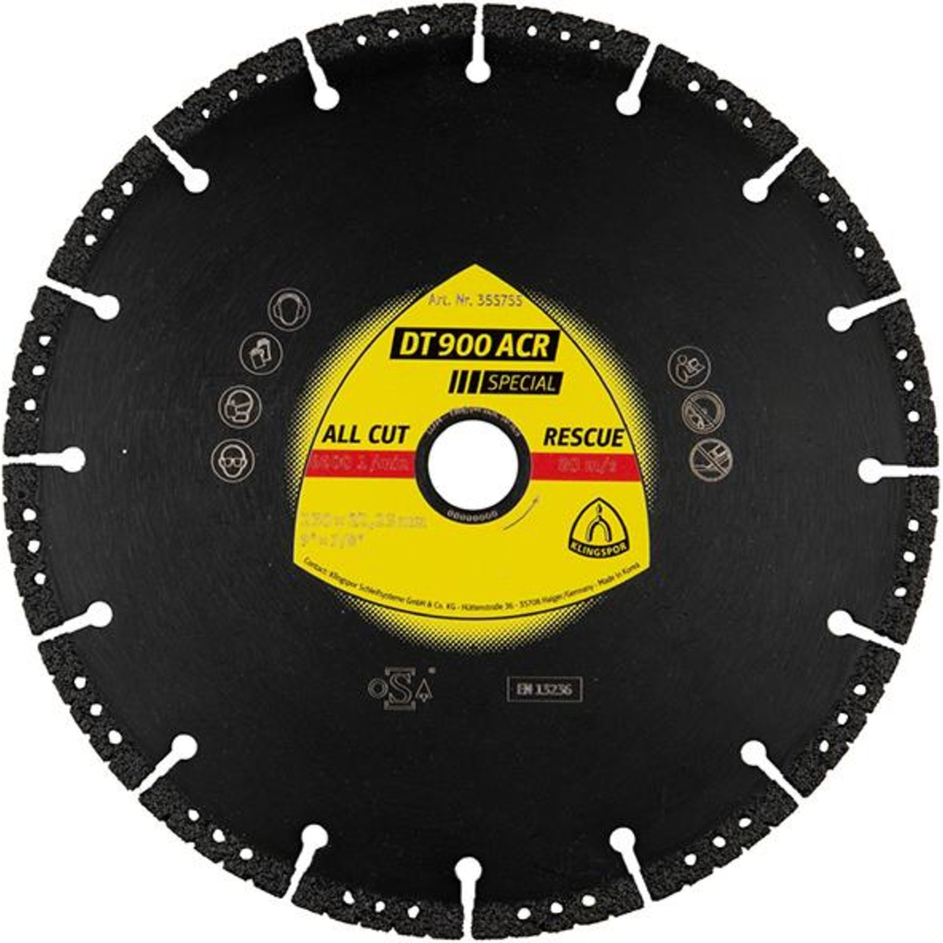 Diamant-Trennscheibe DT 900 ACR SPECIAL