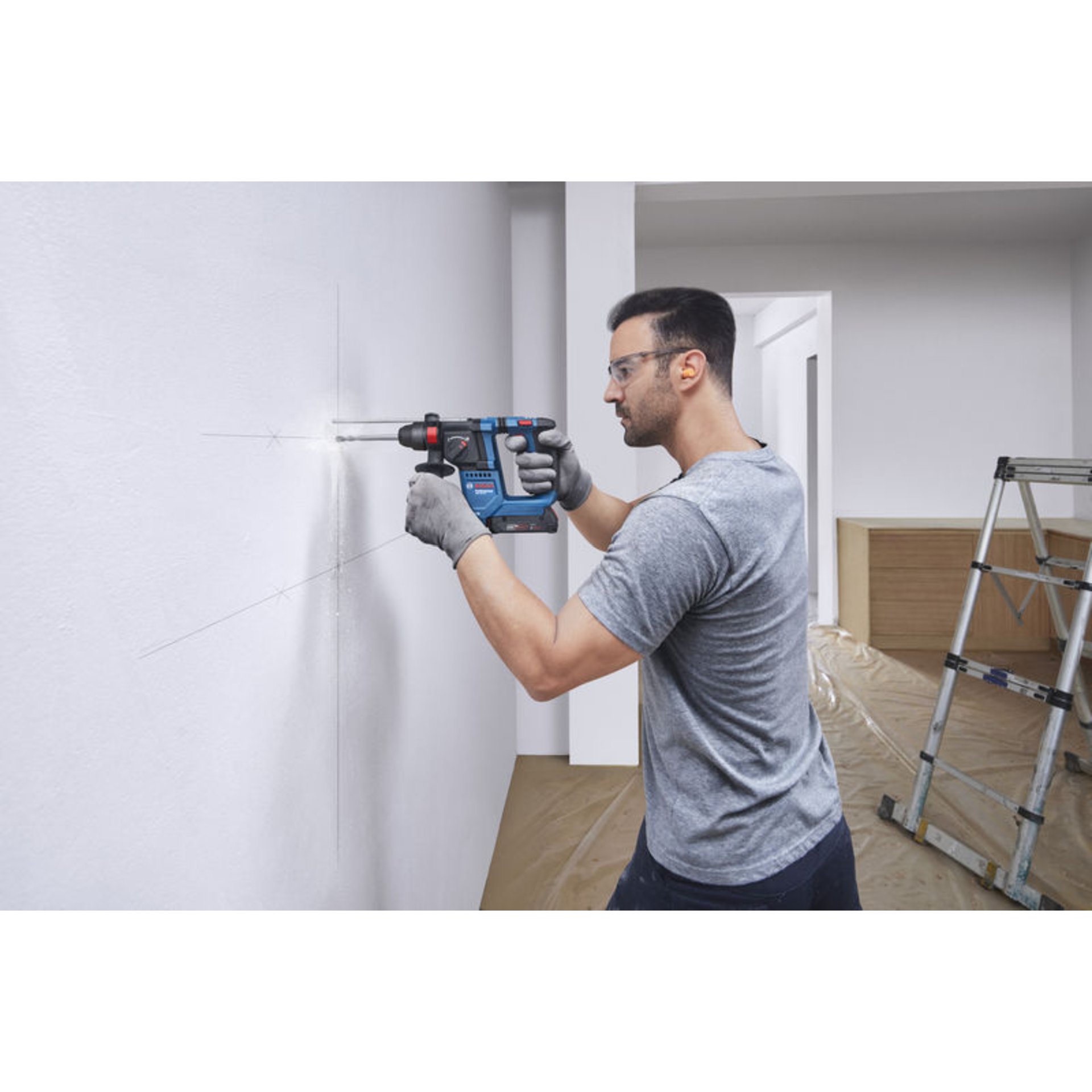 Akku-Bohrhammer mit SDS plus GBH 18V-18