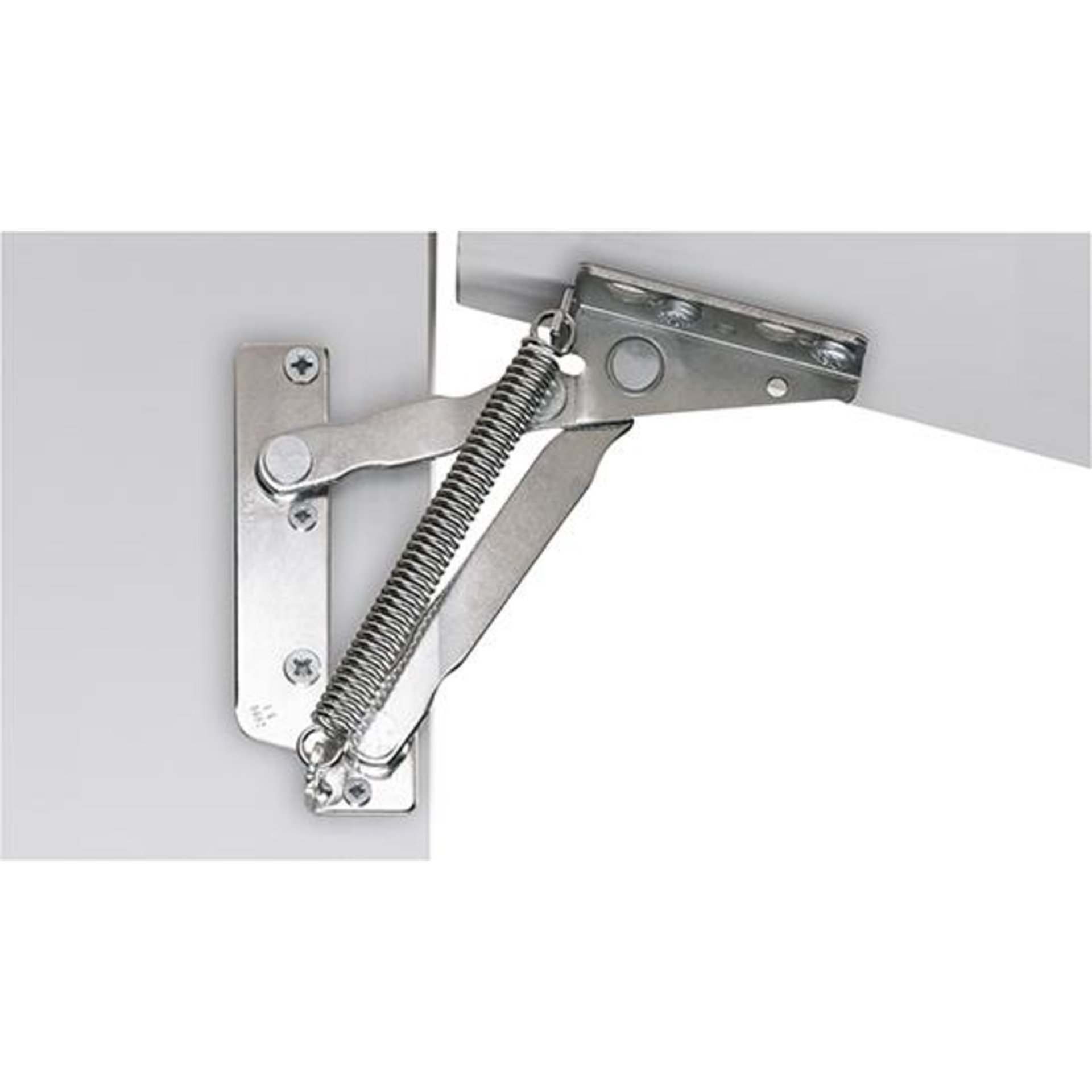 Hochklappbeschlag,40722,Stahl vernickelt
