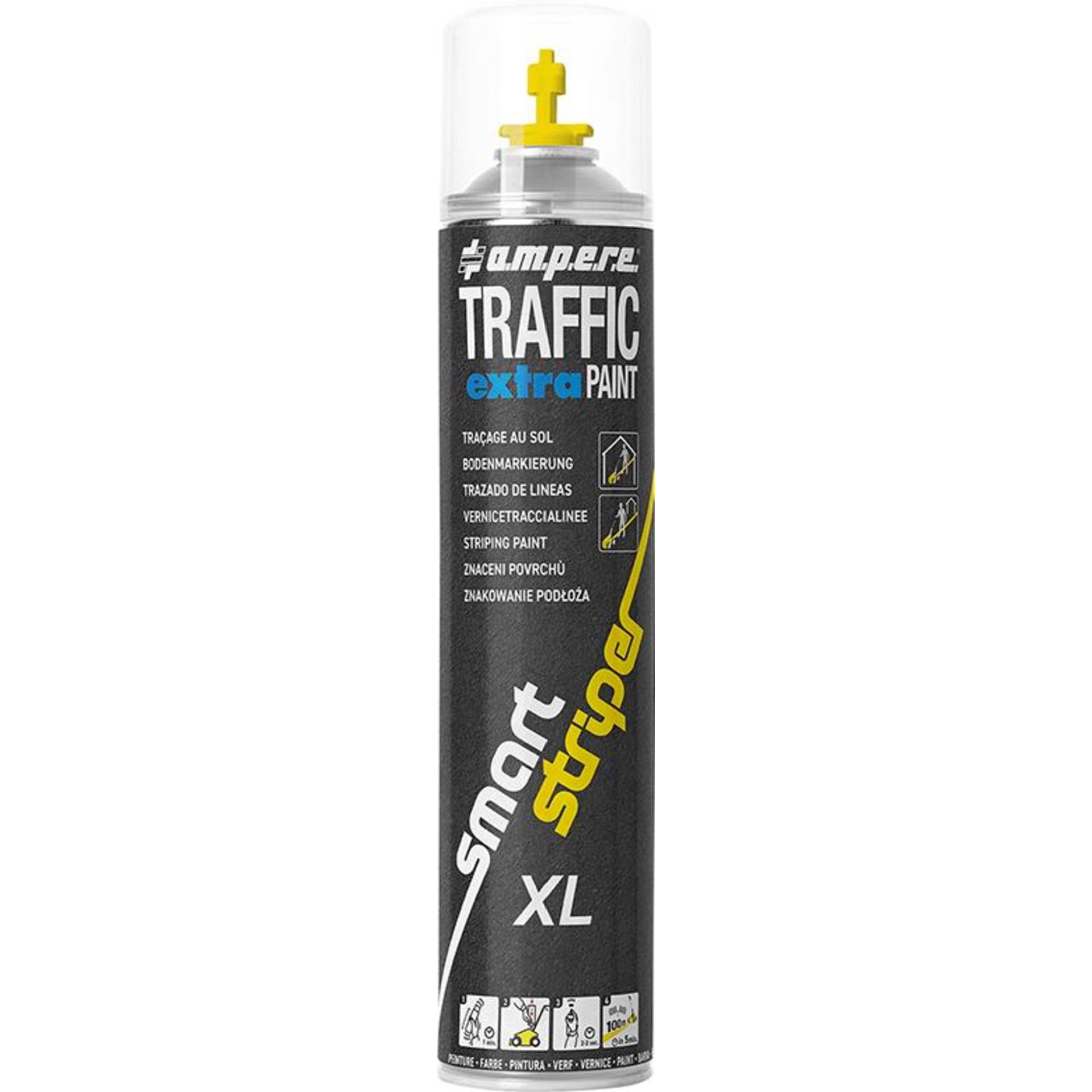 Bodenmarkierspray Traffic Extra Paint XL 750ml, gelb 750ml, gelb