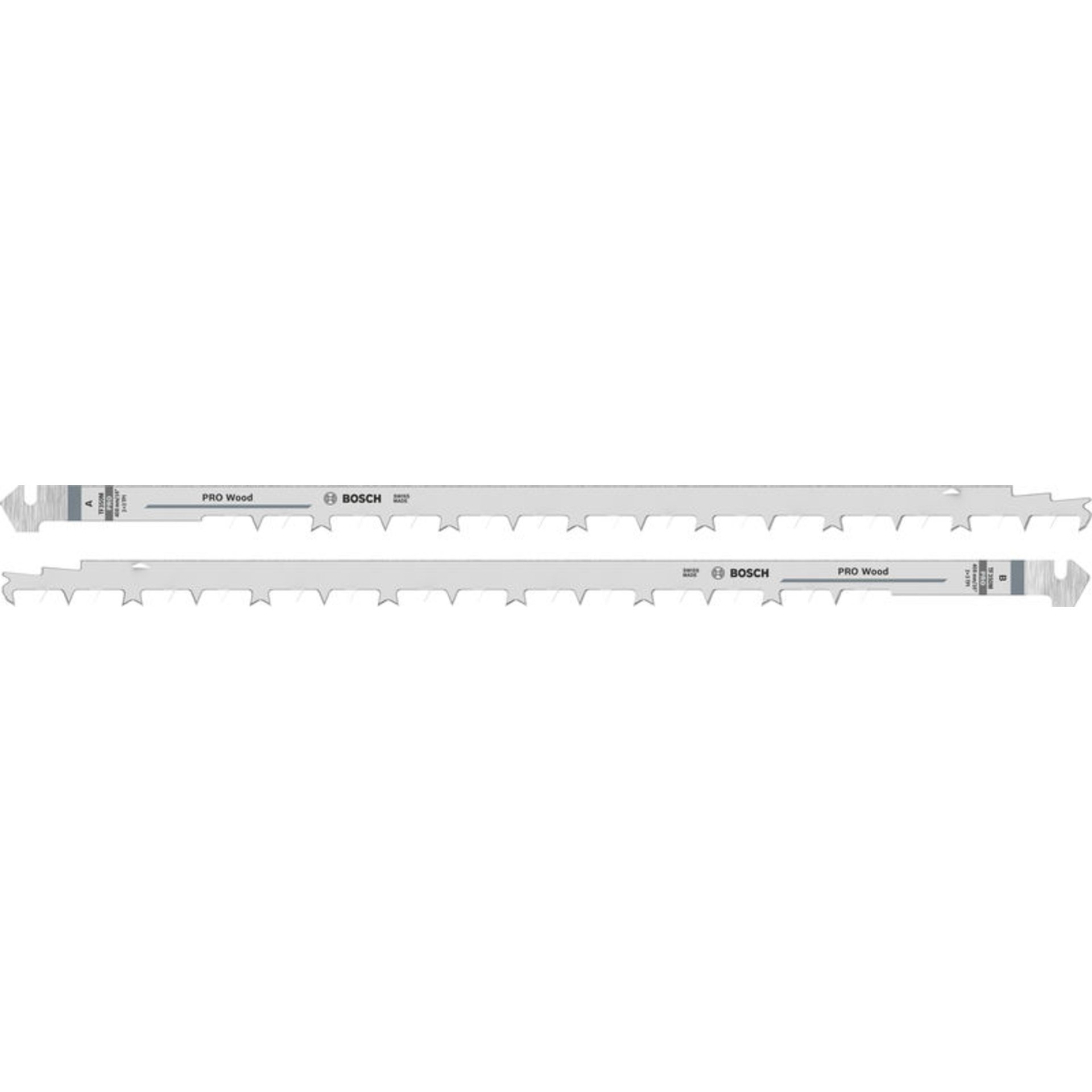 PRO Wood TF350M Tandemsägeblatt-Set, 408 mm, 2-tlg.