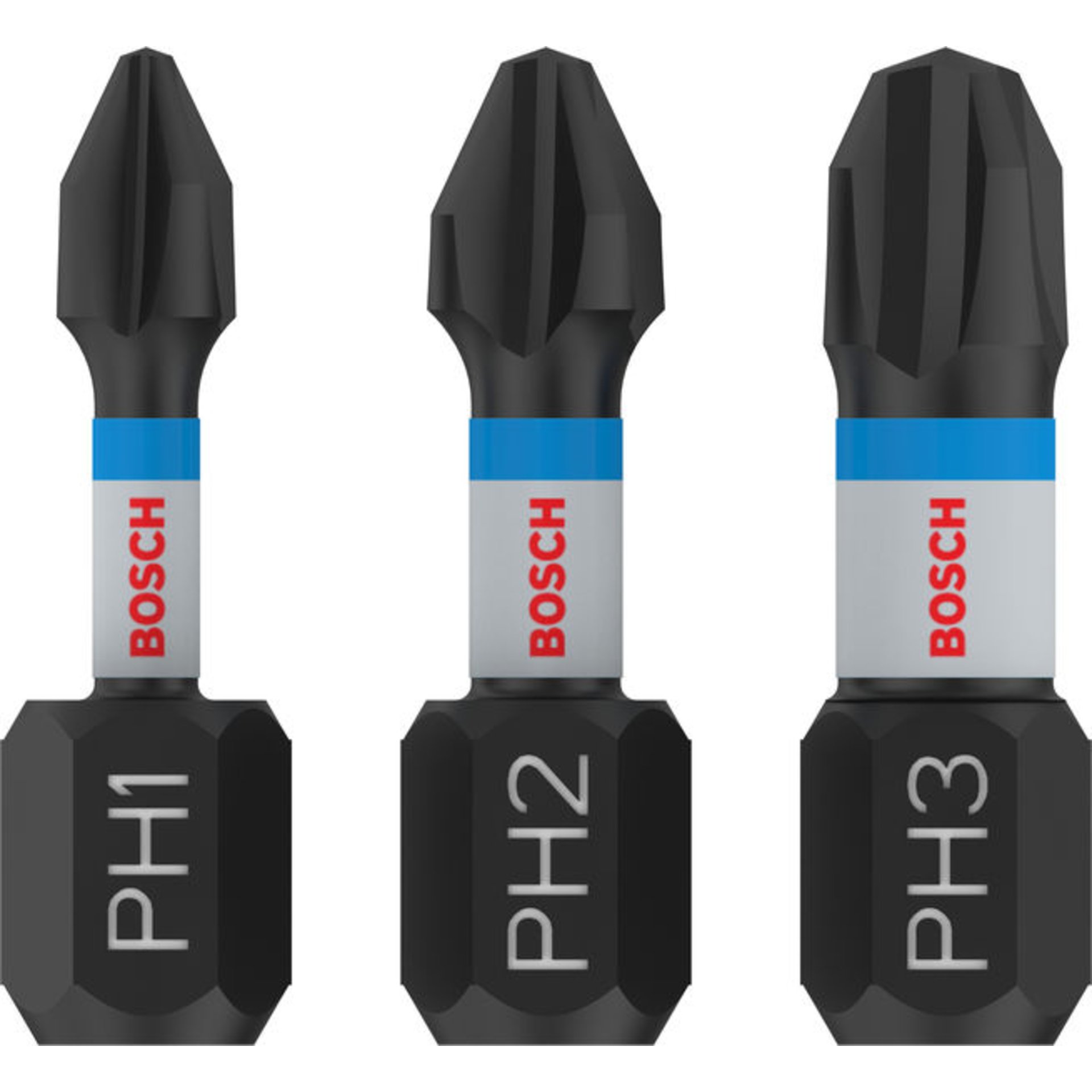 PRO PH Impact Bit Set, 25 mm, 3-tlg