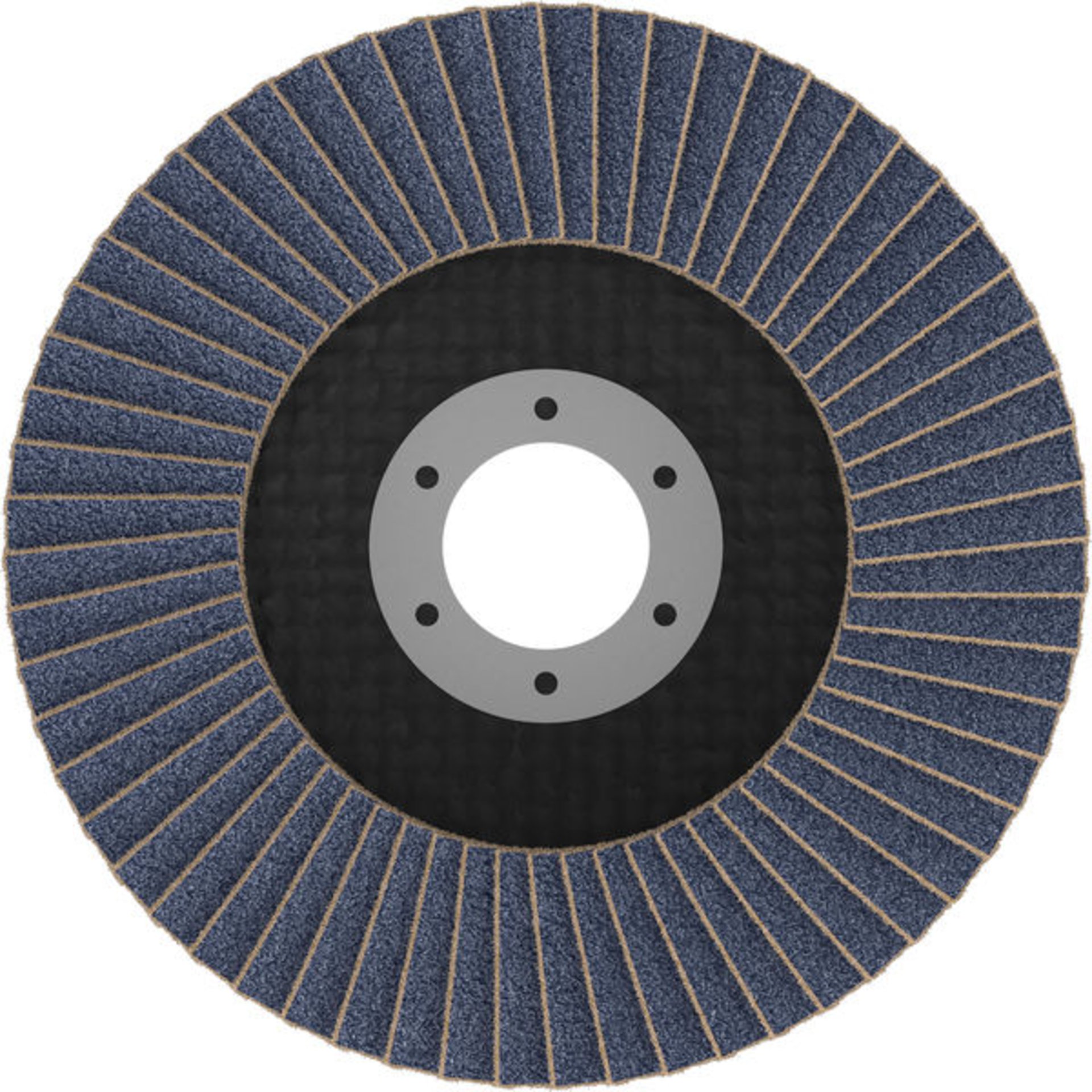 X451 Fächerschleifscheibe, 115 x 22,23 mm, K40, Z27, 15-tlg