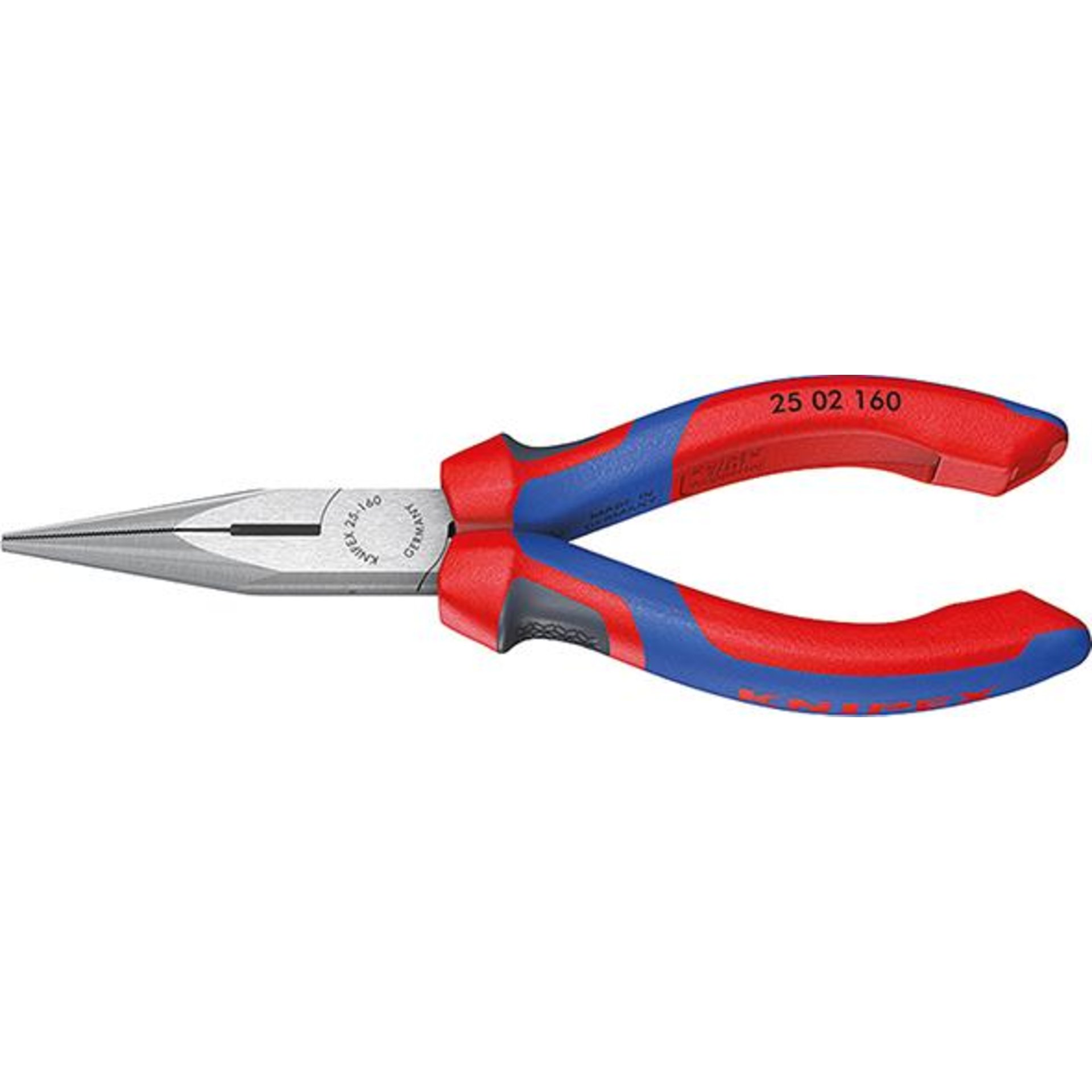 Radiozange poliert mit Mehrkomponenten-Griffen 140mm KNIPEX