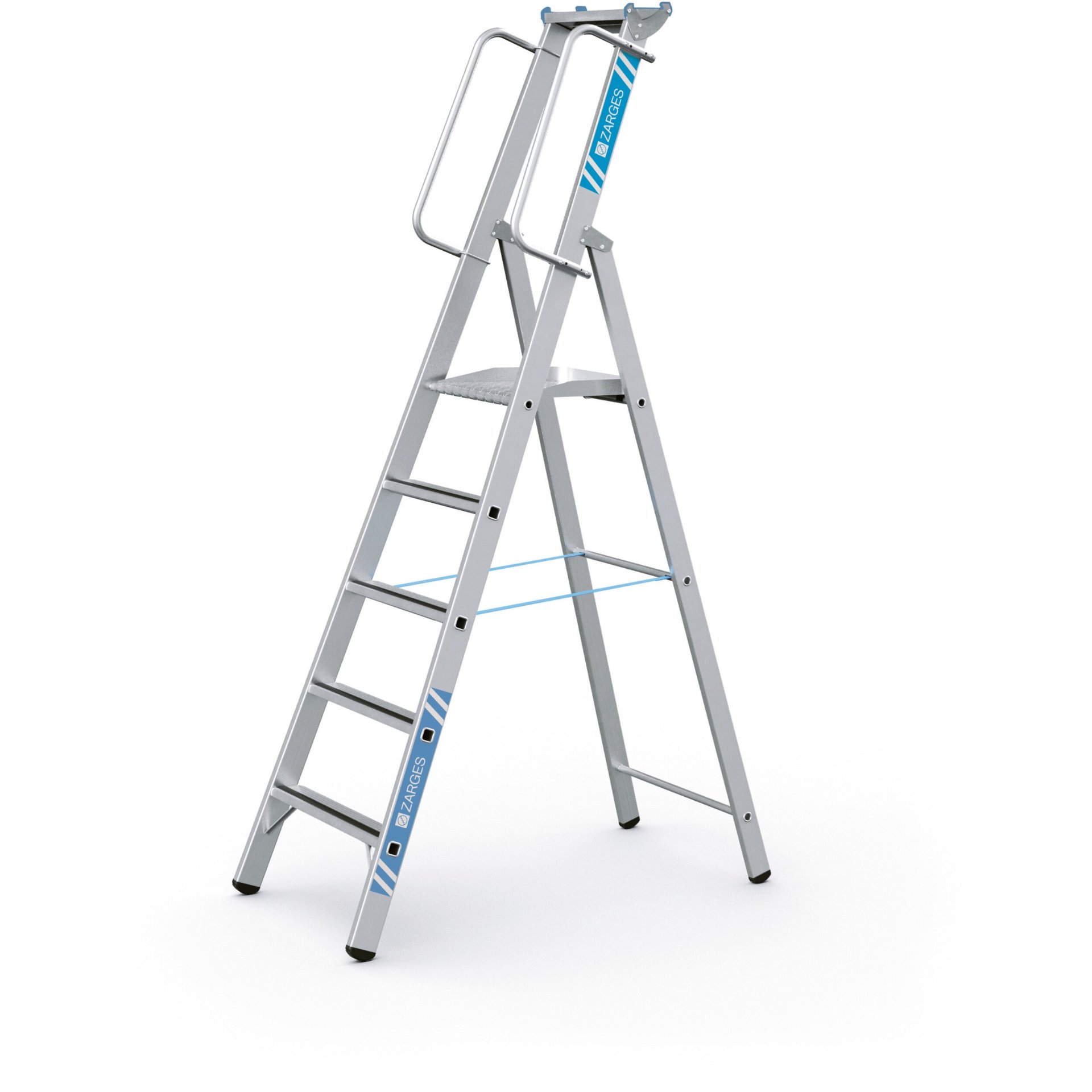 Meistertritt S - LM-Stehleiter m Plattform 5 Stufen