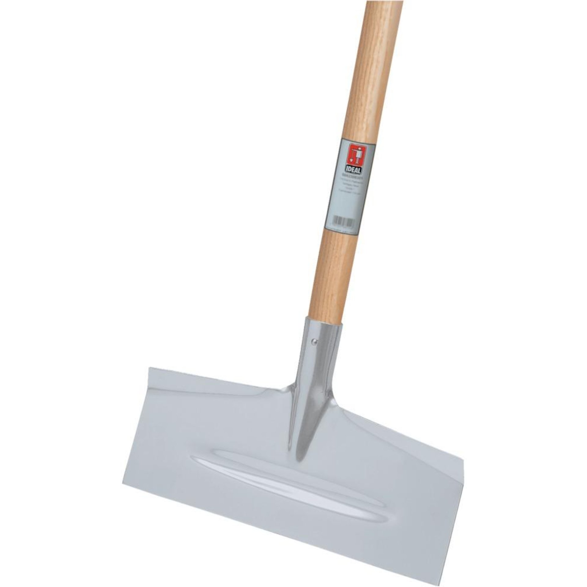 Schneeräumer Stahlblech mit Stiel 50 cm breit Ideal