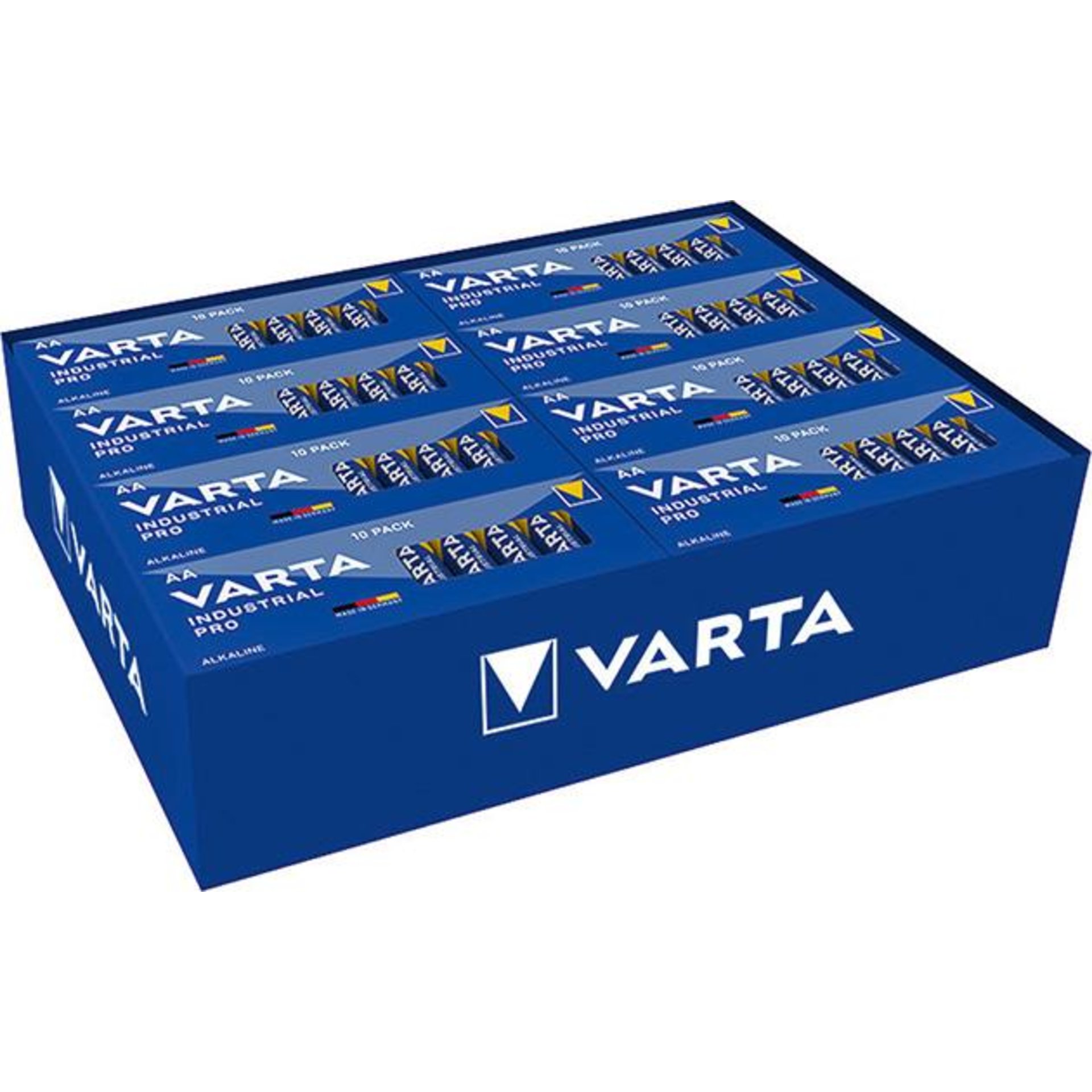 Batterie Industrial Pro AA Karton a 400 Stück VARTA