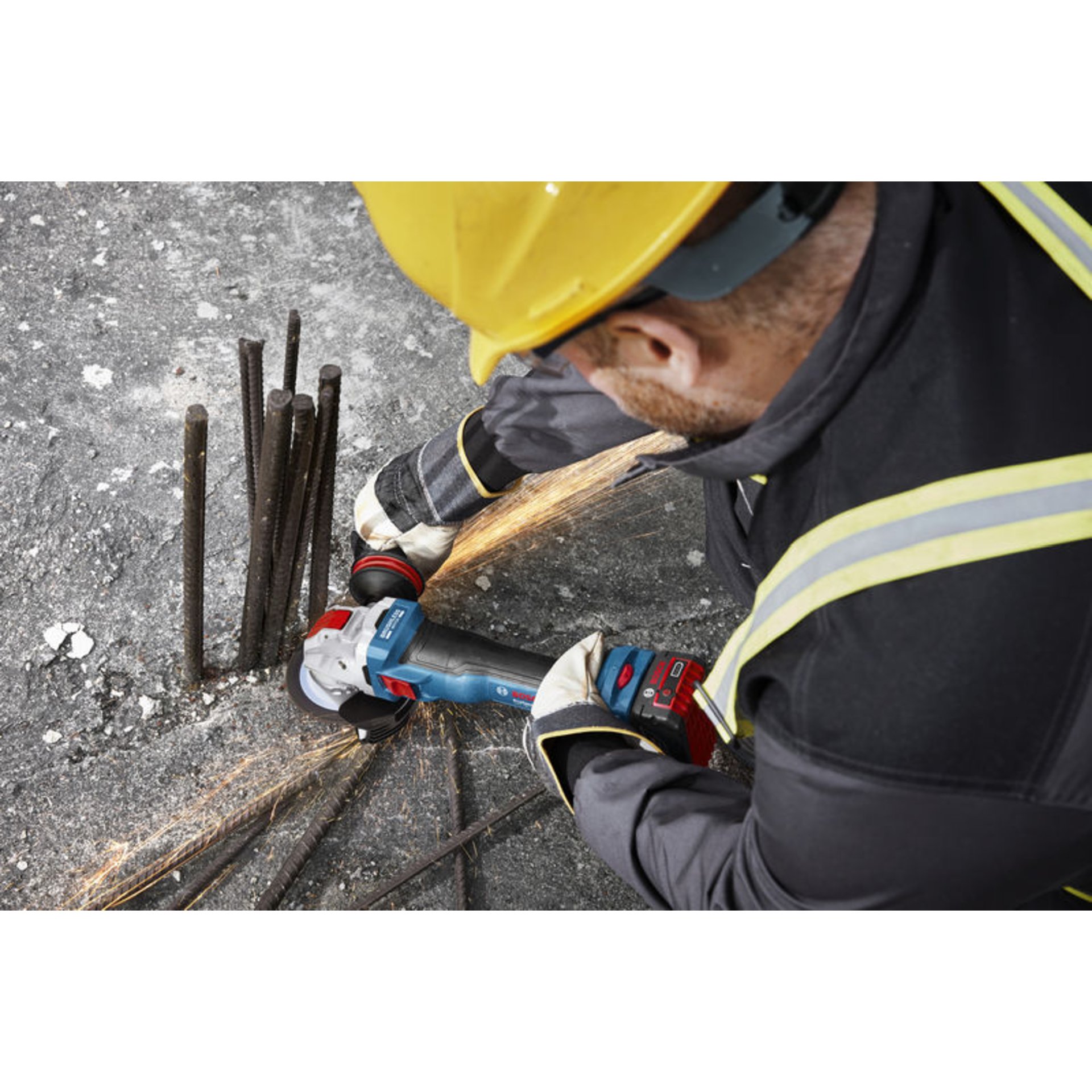 Winkelschleifer mit X-LOCK GWX 18V-11 S in L-BOXX