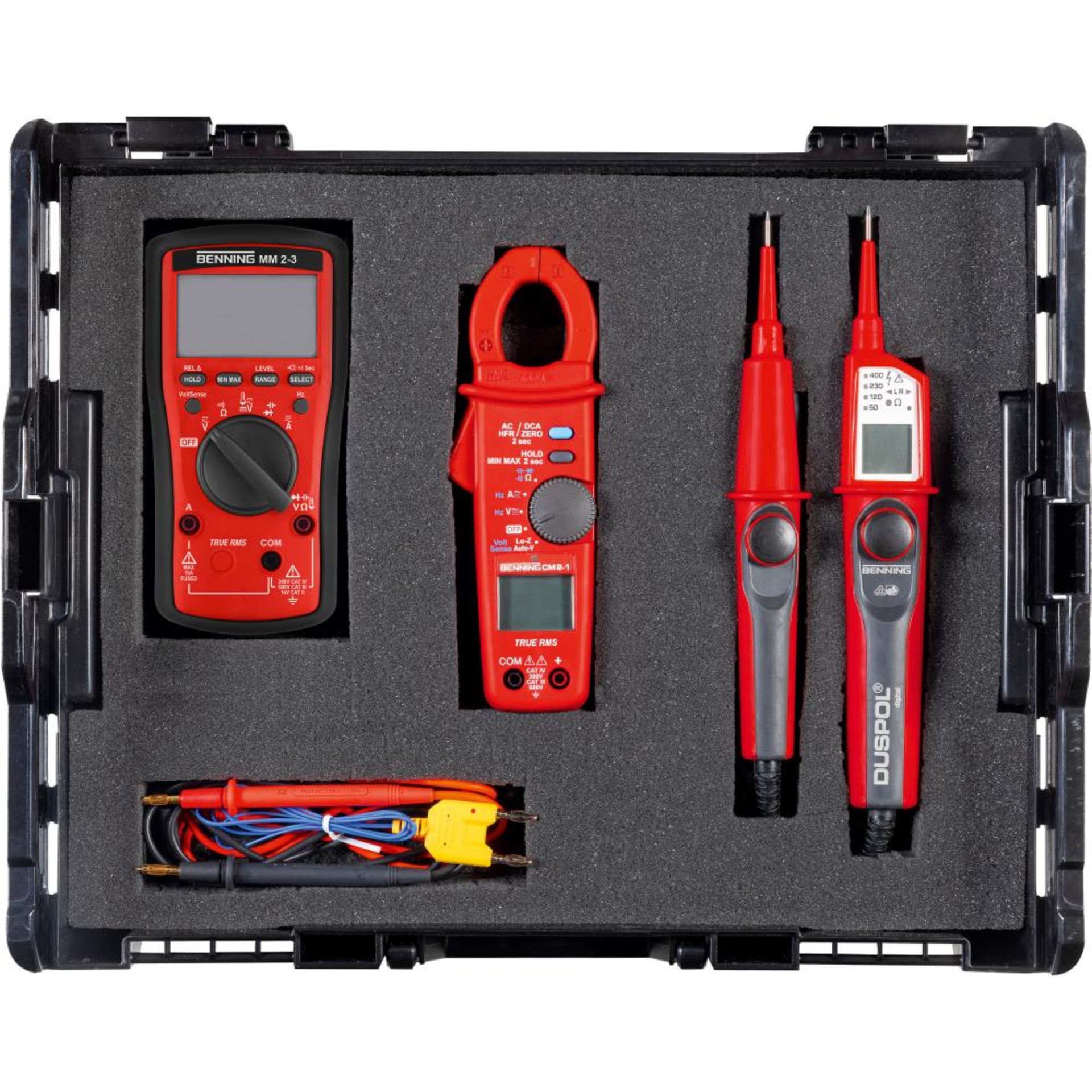 Messgeräte-Box Elektromeister SET Benning