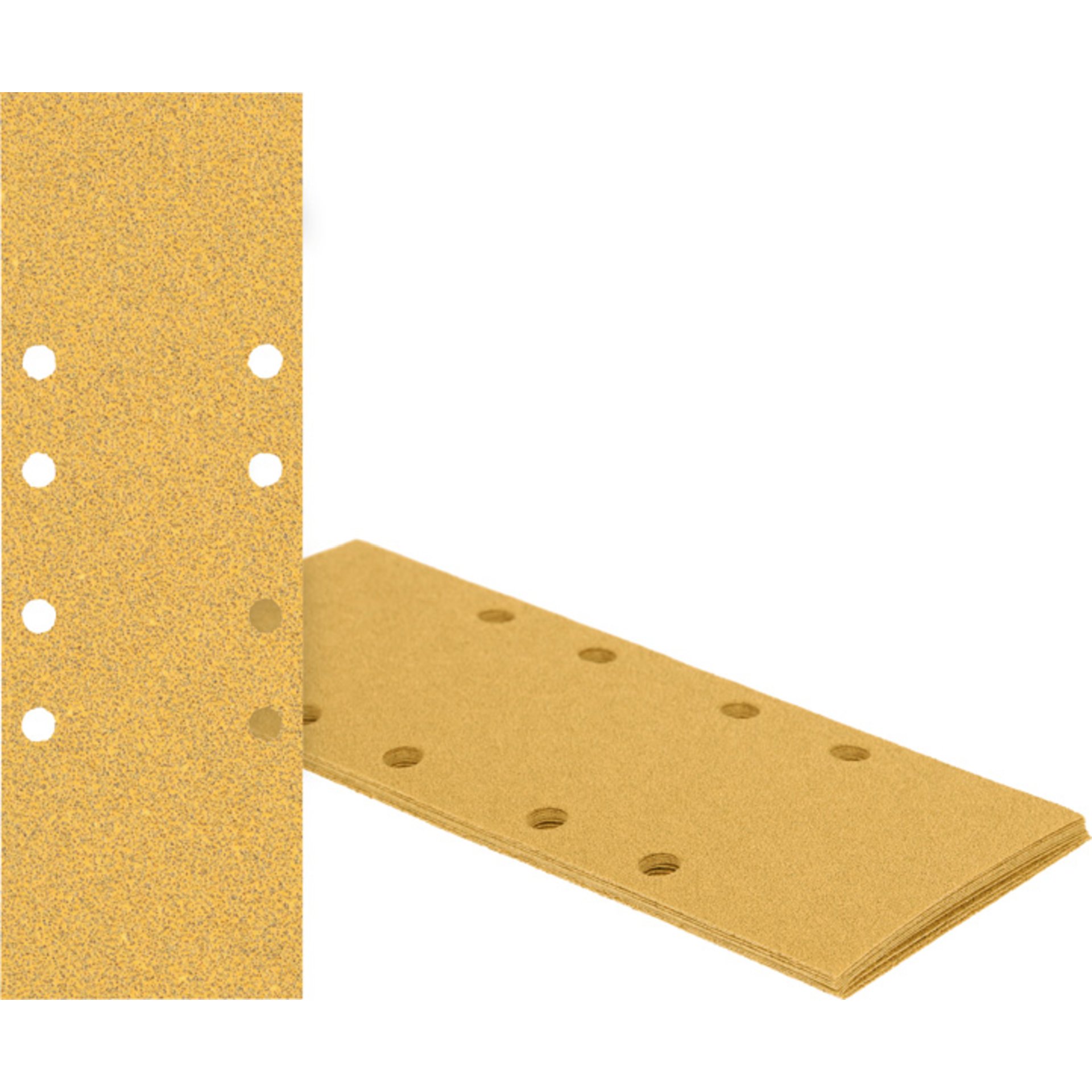 EXPERT C470 Schleifblatt Schwingschleifer Set, 93x230mm, K60-120, 8 Loch, 10tlg.