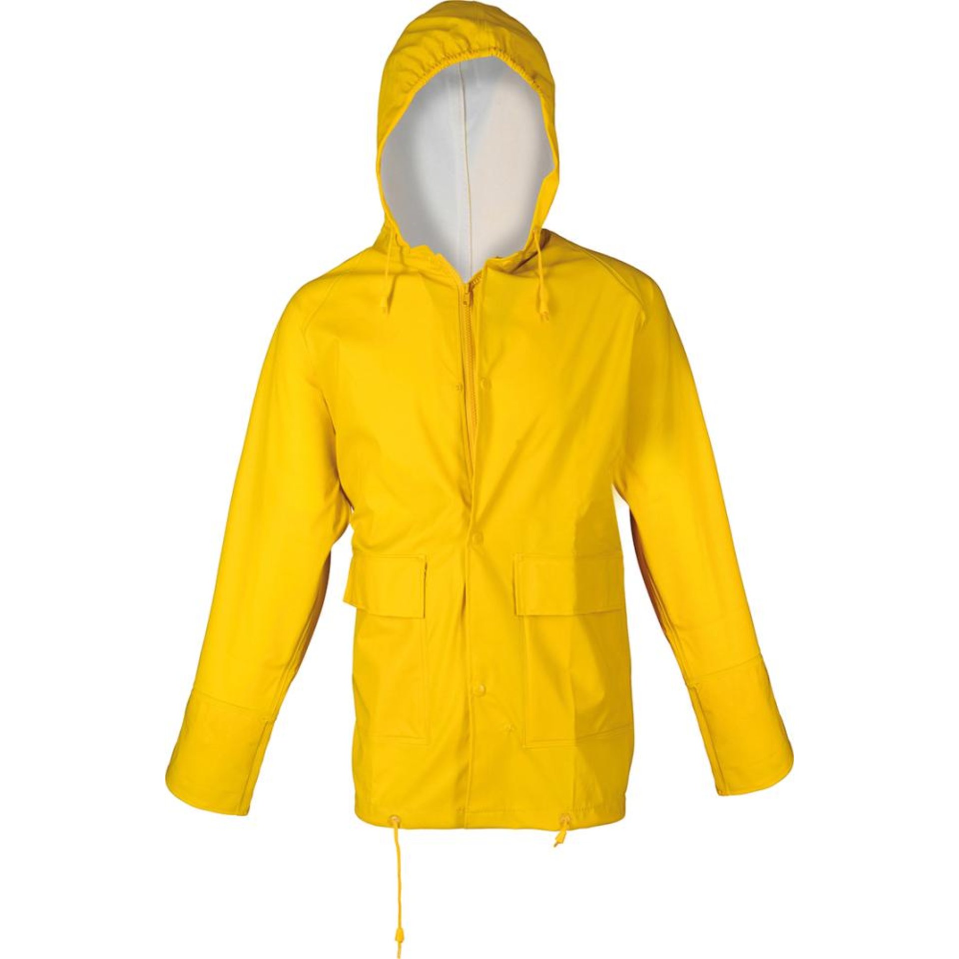 Jacke, PU-Stretch, Gr. 1/50-52, gelb ASATEX