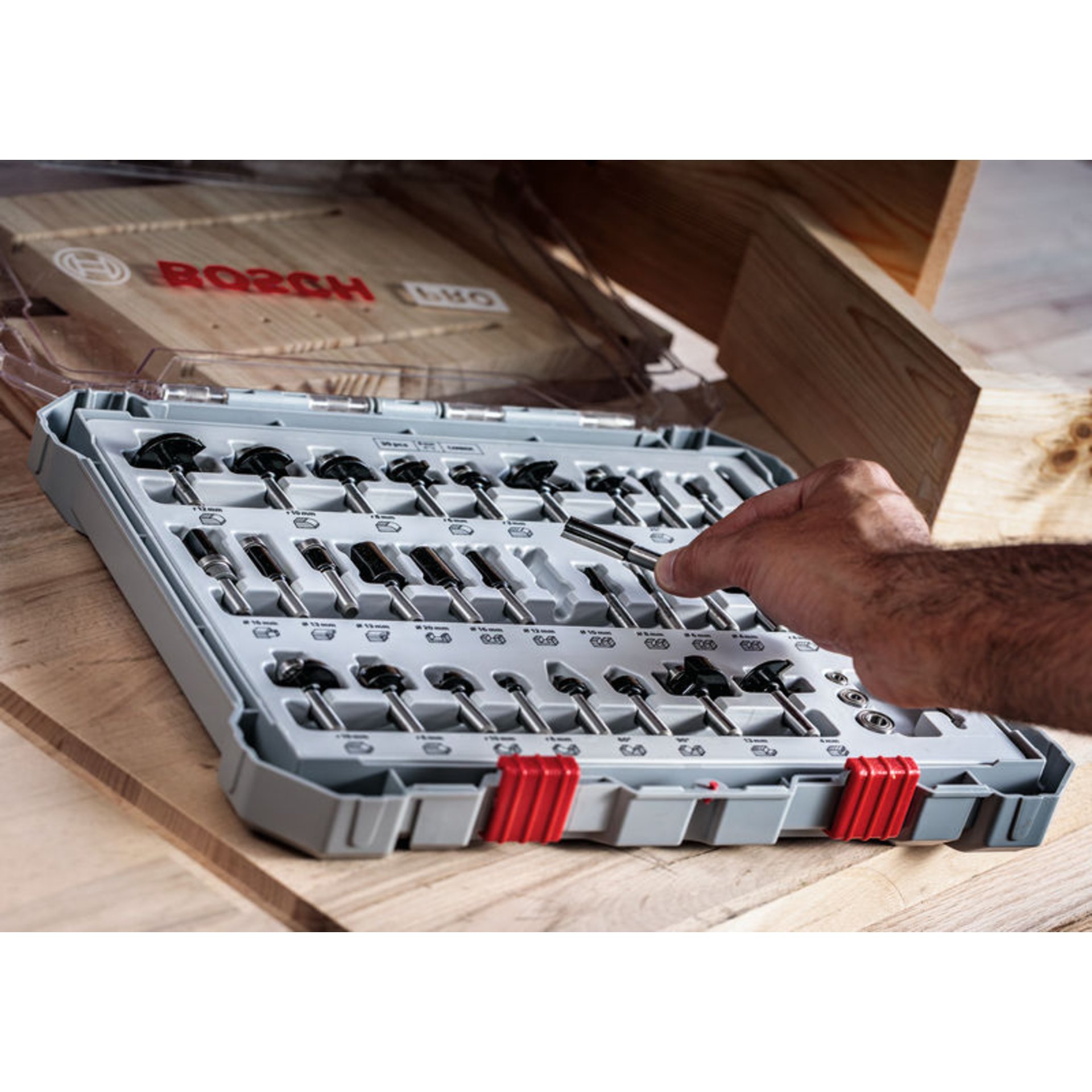 PRO Fräser- Set, Schaft 6mm, 6-tlg.