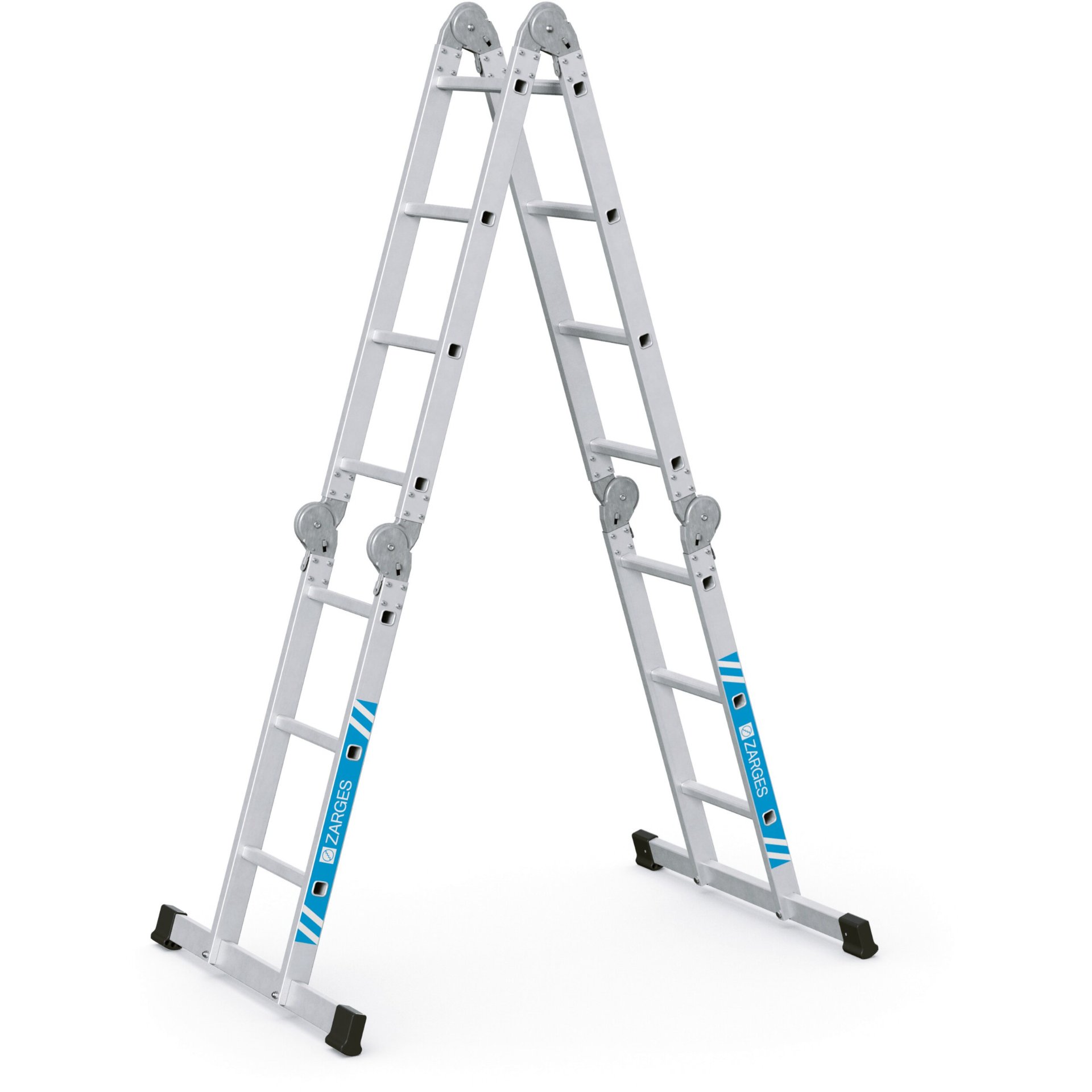 Multitec M - Vielzweckleiter 2x3 + 2x4 Sprossen