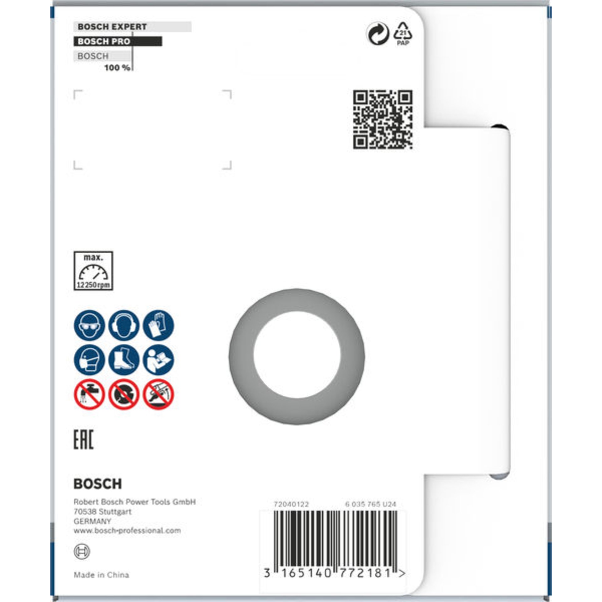 PRO Multi Material Topfscheibe, 5 x 125 x 22,23 mm