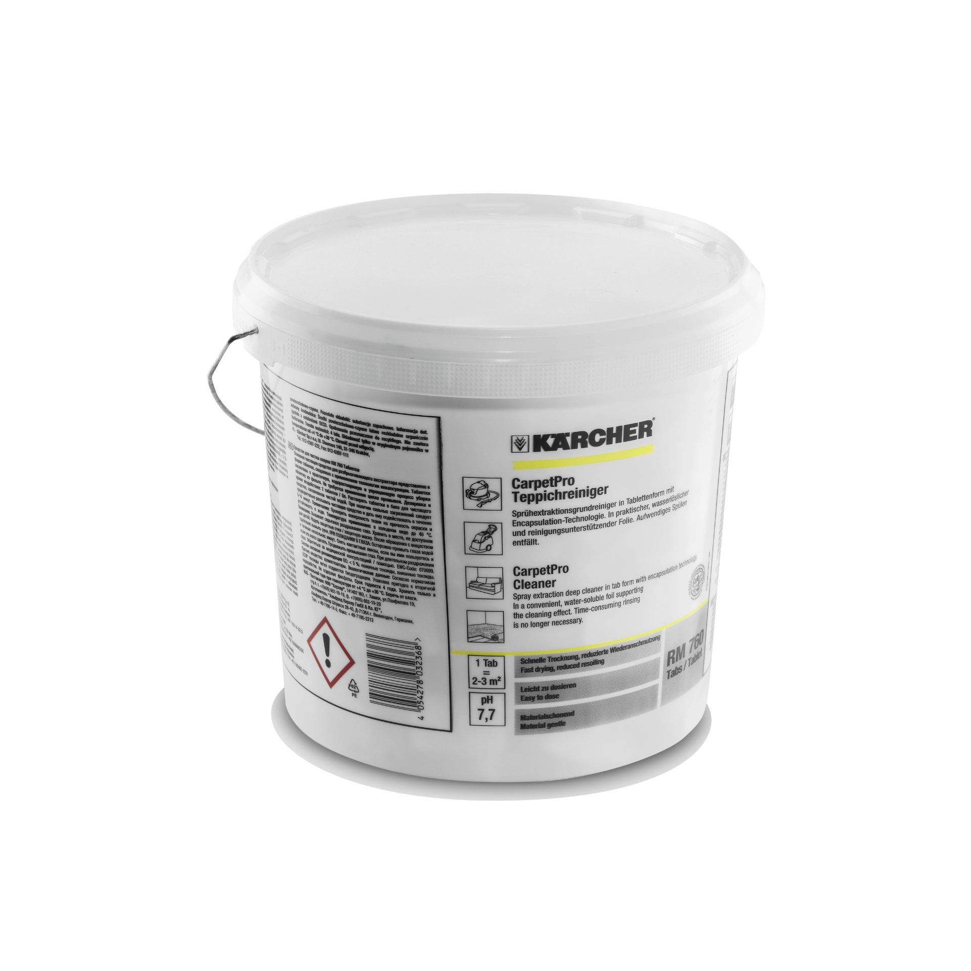 Kärcher CarpetPro Teppichreiniger RM 760  200 Tabs