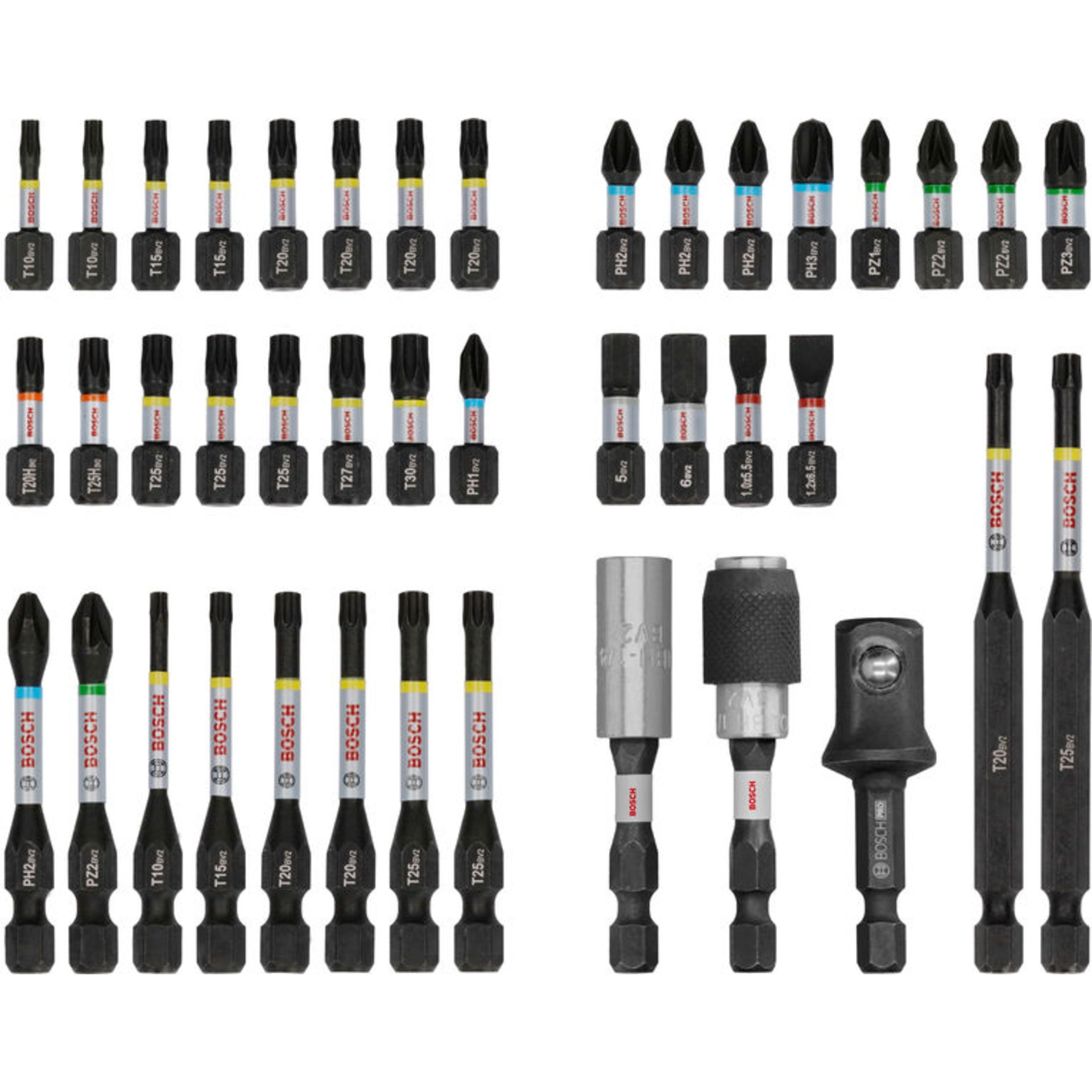 PRO Impact Schrauberbit Set, 41-tlg.
