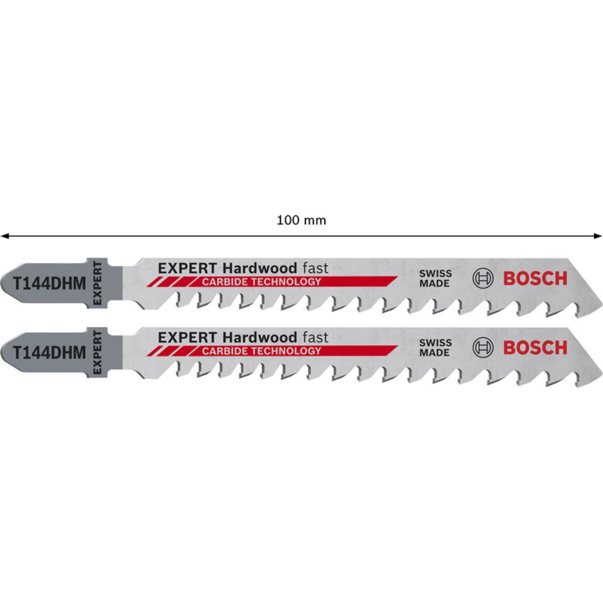 EXPERT Hardwood Fast T144DHM Stichsägeblatt, 10-tlg.