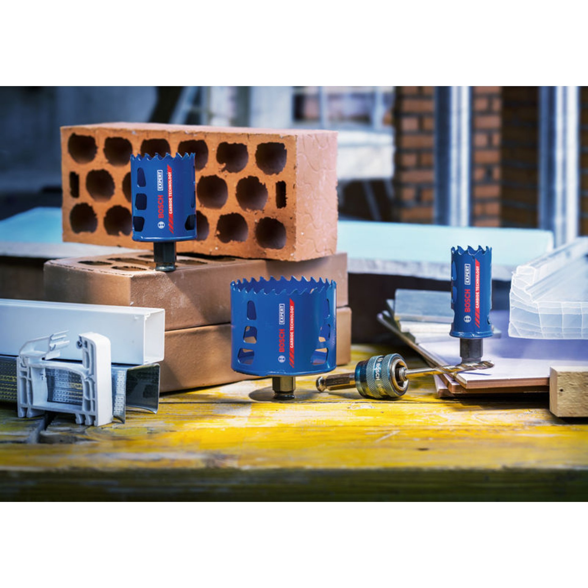 EXPERT Multi Material Power Change Plus-Lochsägen Kit, 51 x 60 mm
