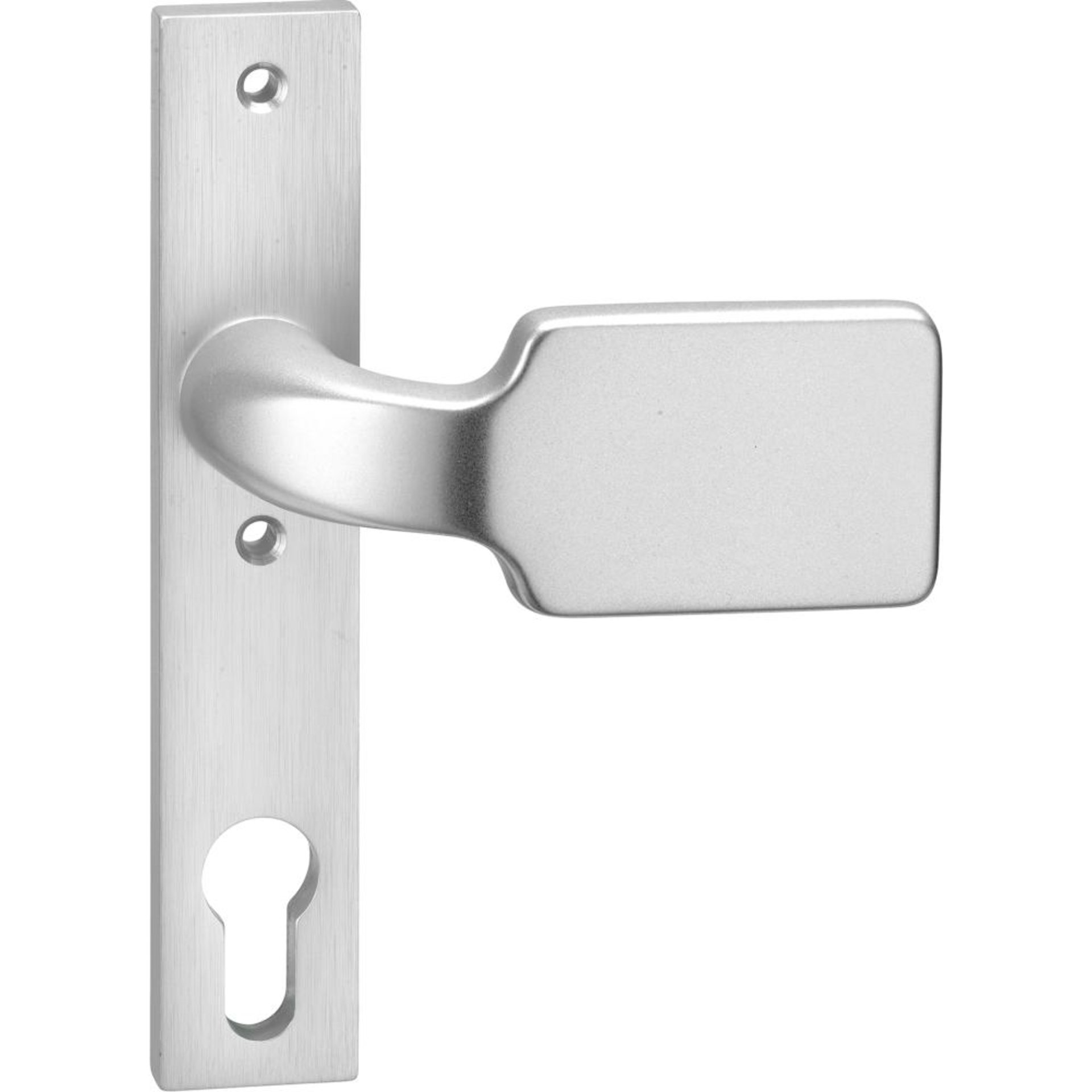 Knopfschild, Luna 1317/1020, KS eck, PZ72,naturfarben,o. No.