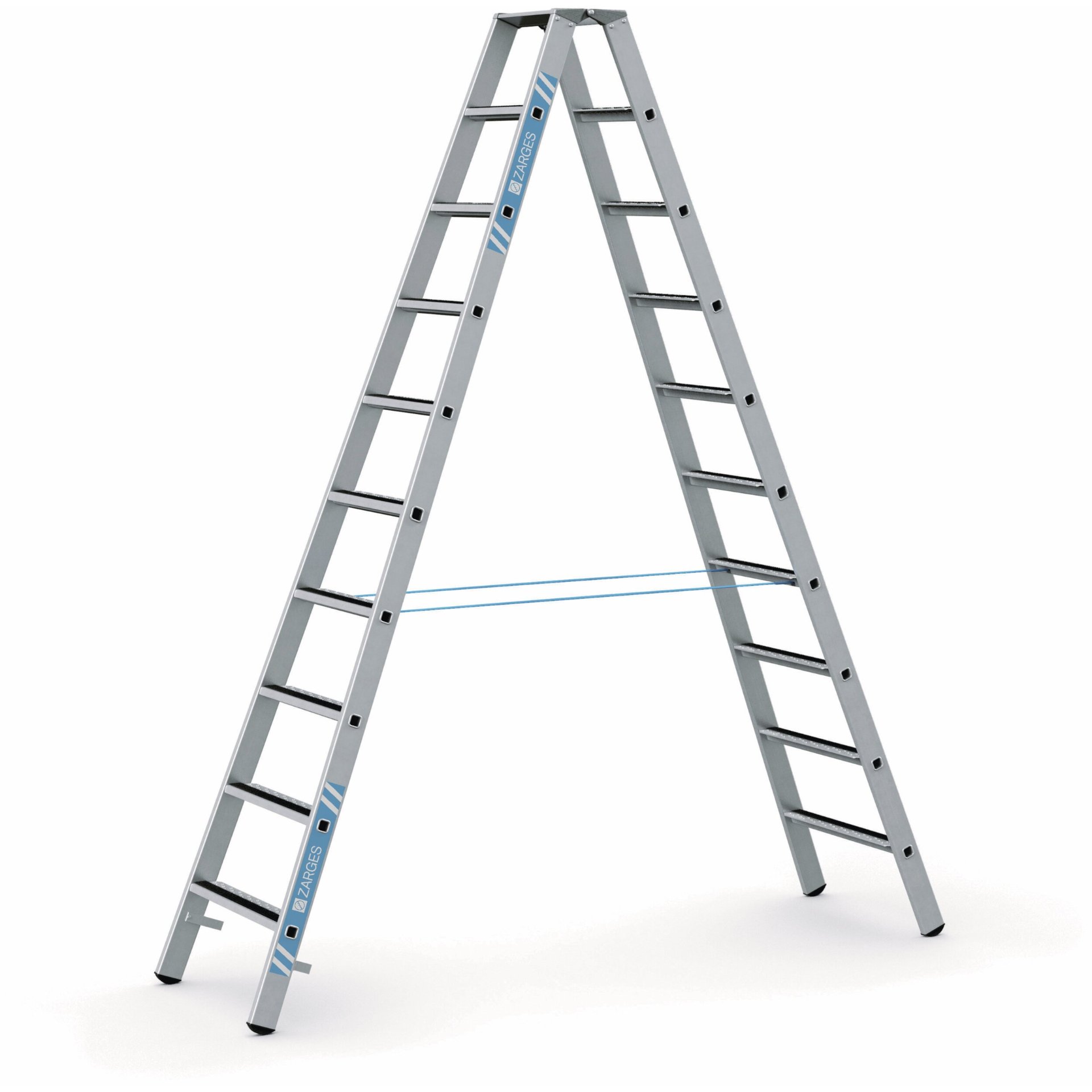 R13step B - LM-Stufen-Stehleiter 2 x 10 Stufen