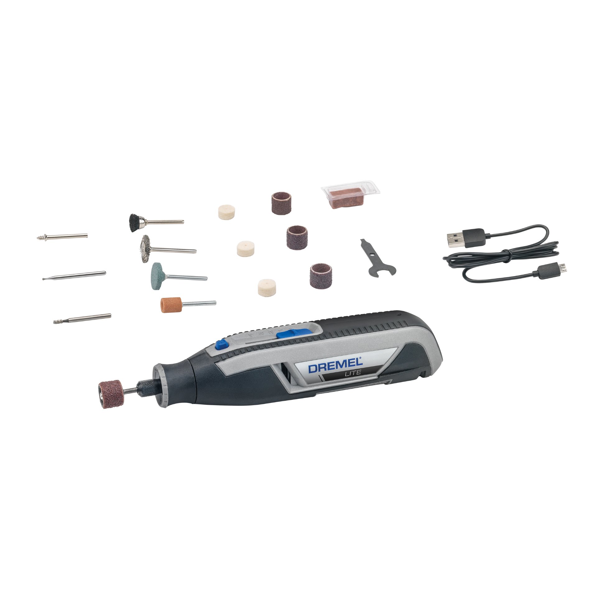 DREMEL® 7760-15 Akku-Multifunktionswerkzeug 3,6 V mit 15 Zubehöre
