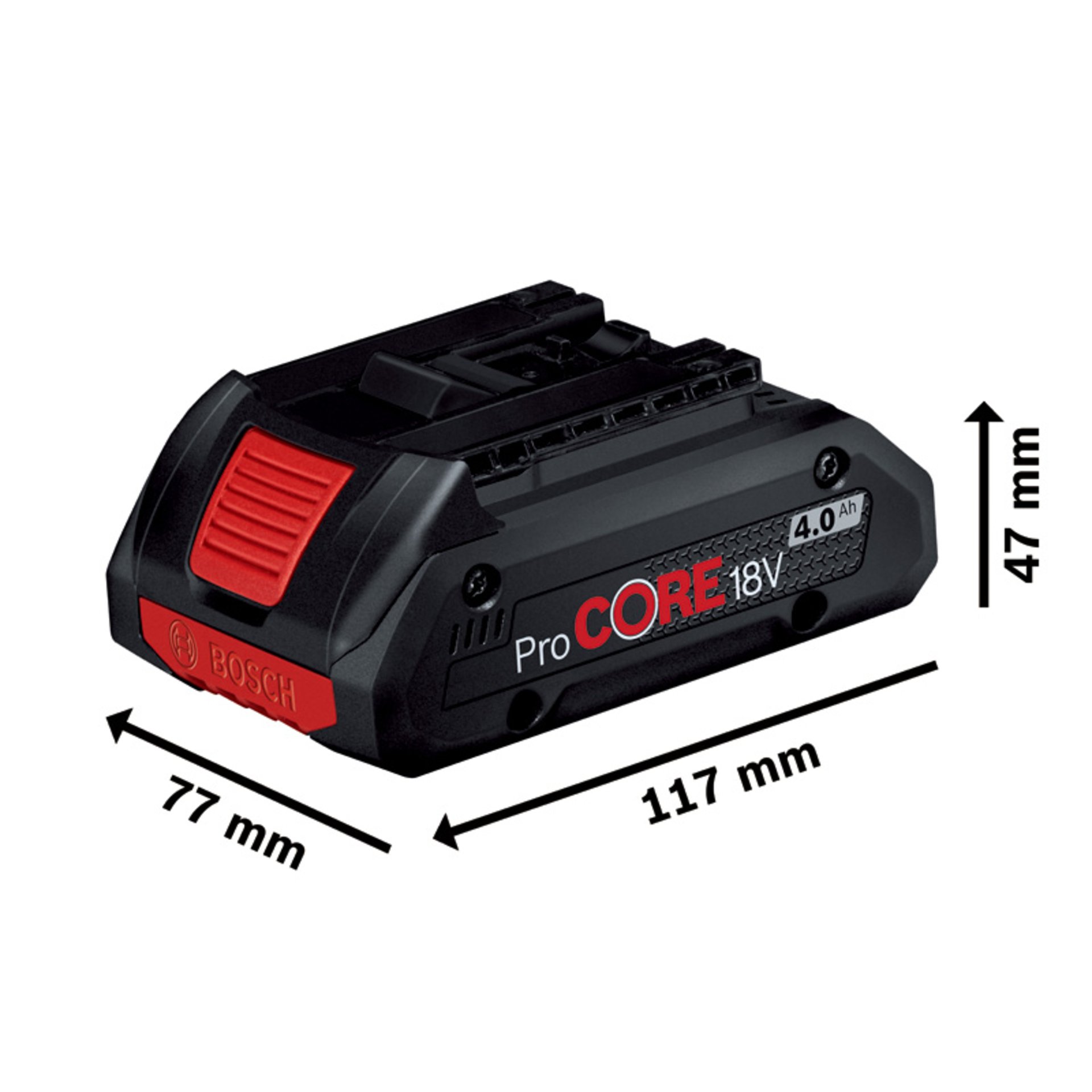 Akkupack 4x ProCORE18V 4,0Ah + 2x ProCORE18V 8,0Ah