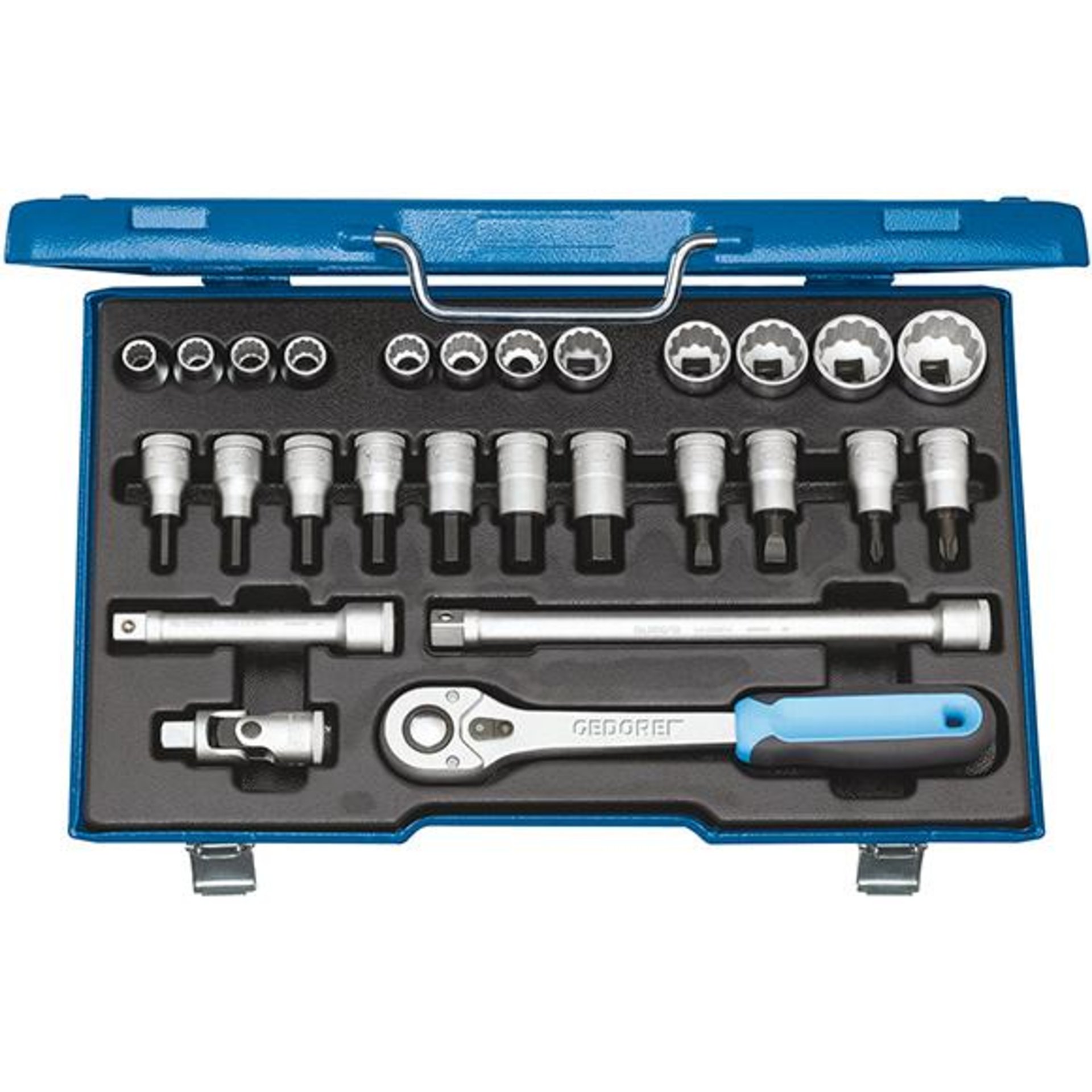 Steckschlüssel-Garnitur 1/2" D19IMU-10 27-teilig Gedore
