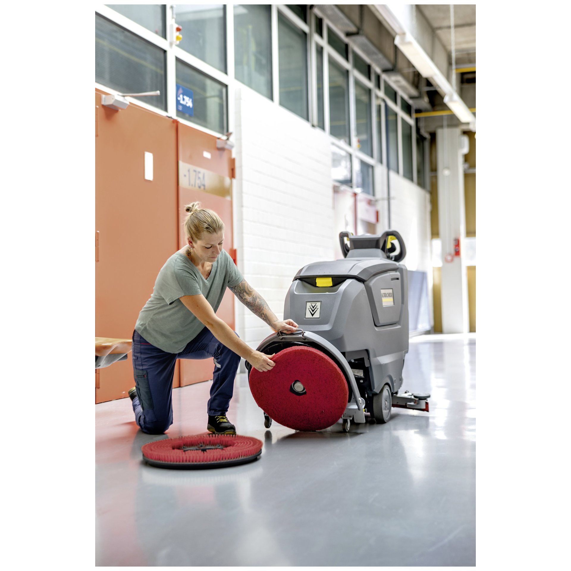 Kärcher Scheuersaugmaschine B 50 W Bp+115Ah+O51+Dose+Rinse+AF