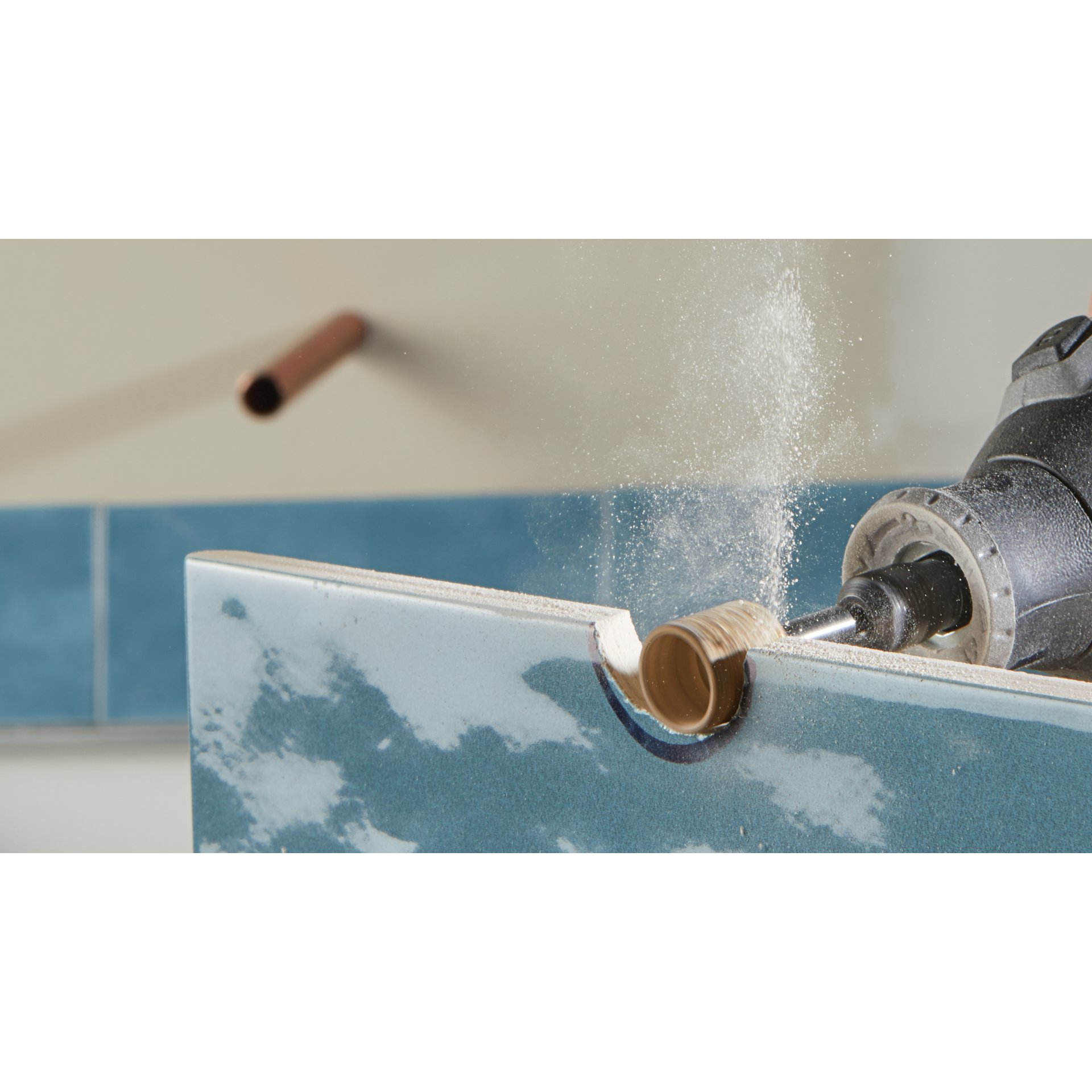 DREMEL® MAX Schleifband und Lochbohrer