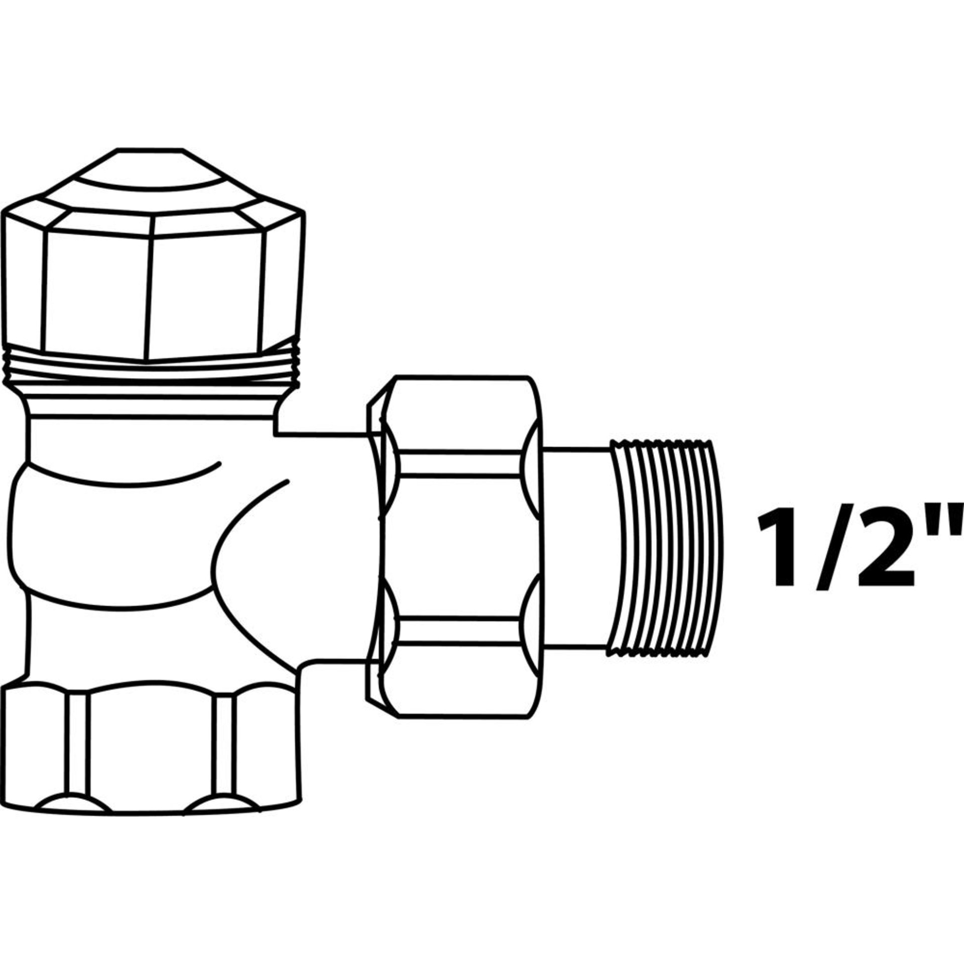 HEIMEIER Thermostatkopf, 1/2", Eckform