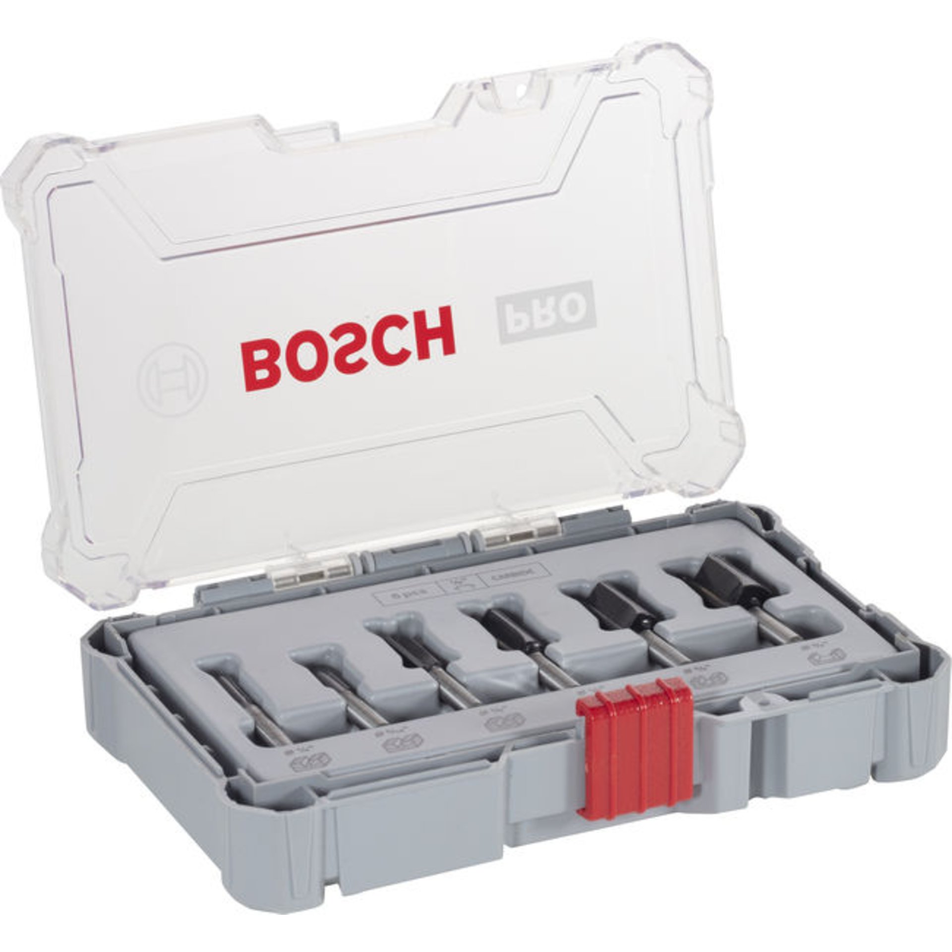 PRO Nutfräser- Set, Schaft 1/4", 6-tlg.