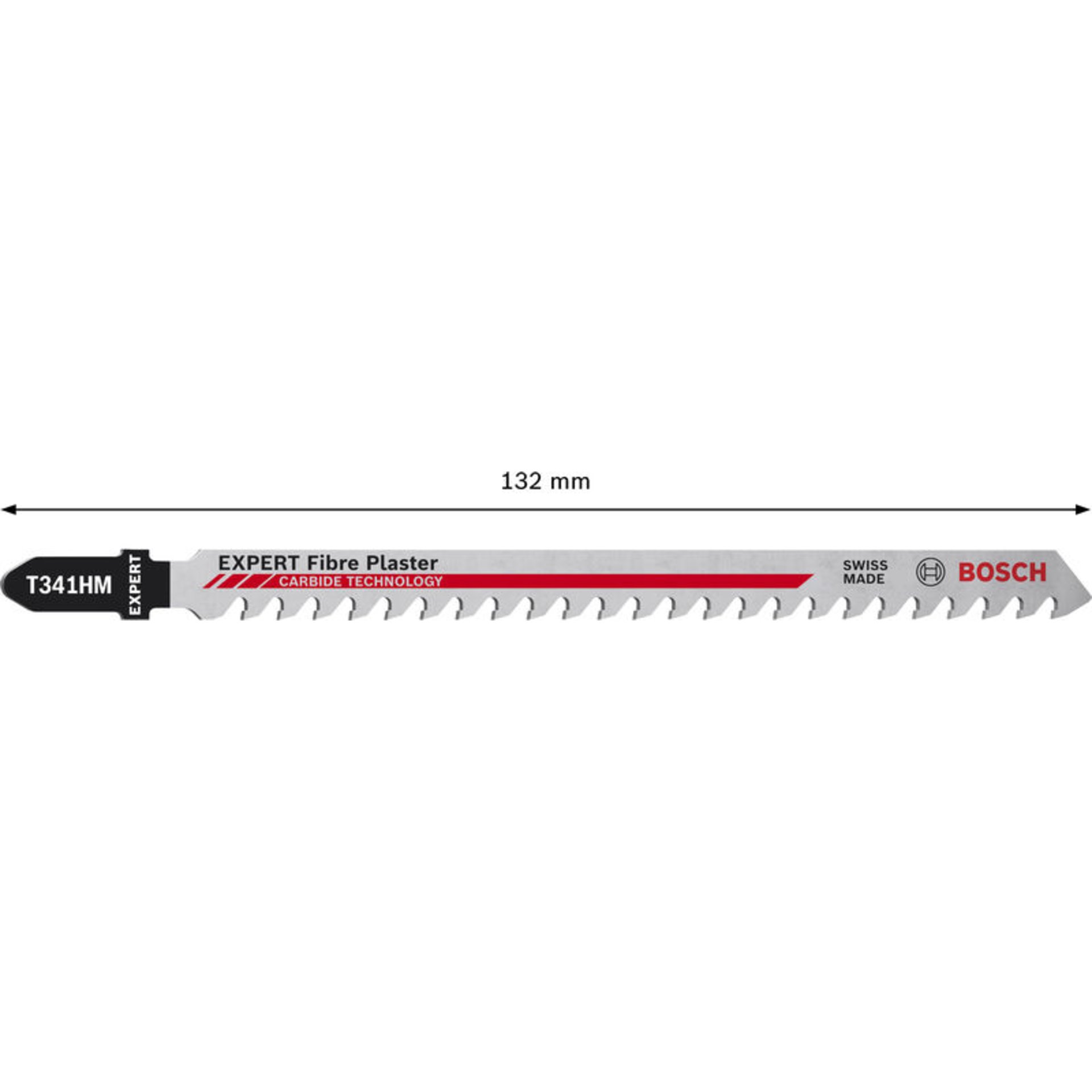 EXPERT Fiber Plaster T341HM Stichsägeblatt, 3-tlg.