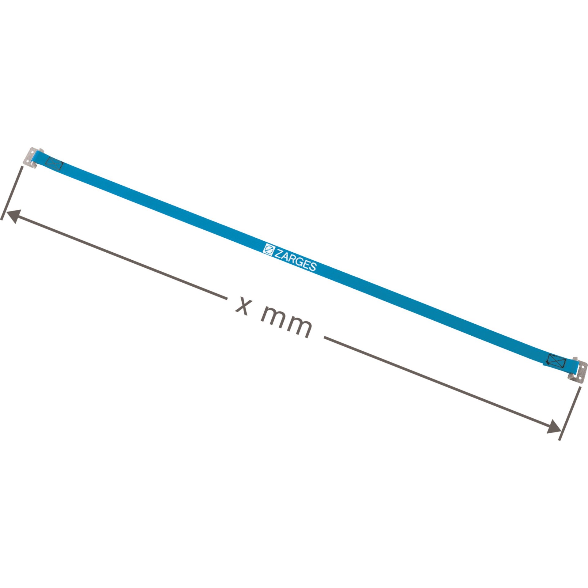 Spreizsicherung 1365 mm mit Öse