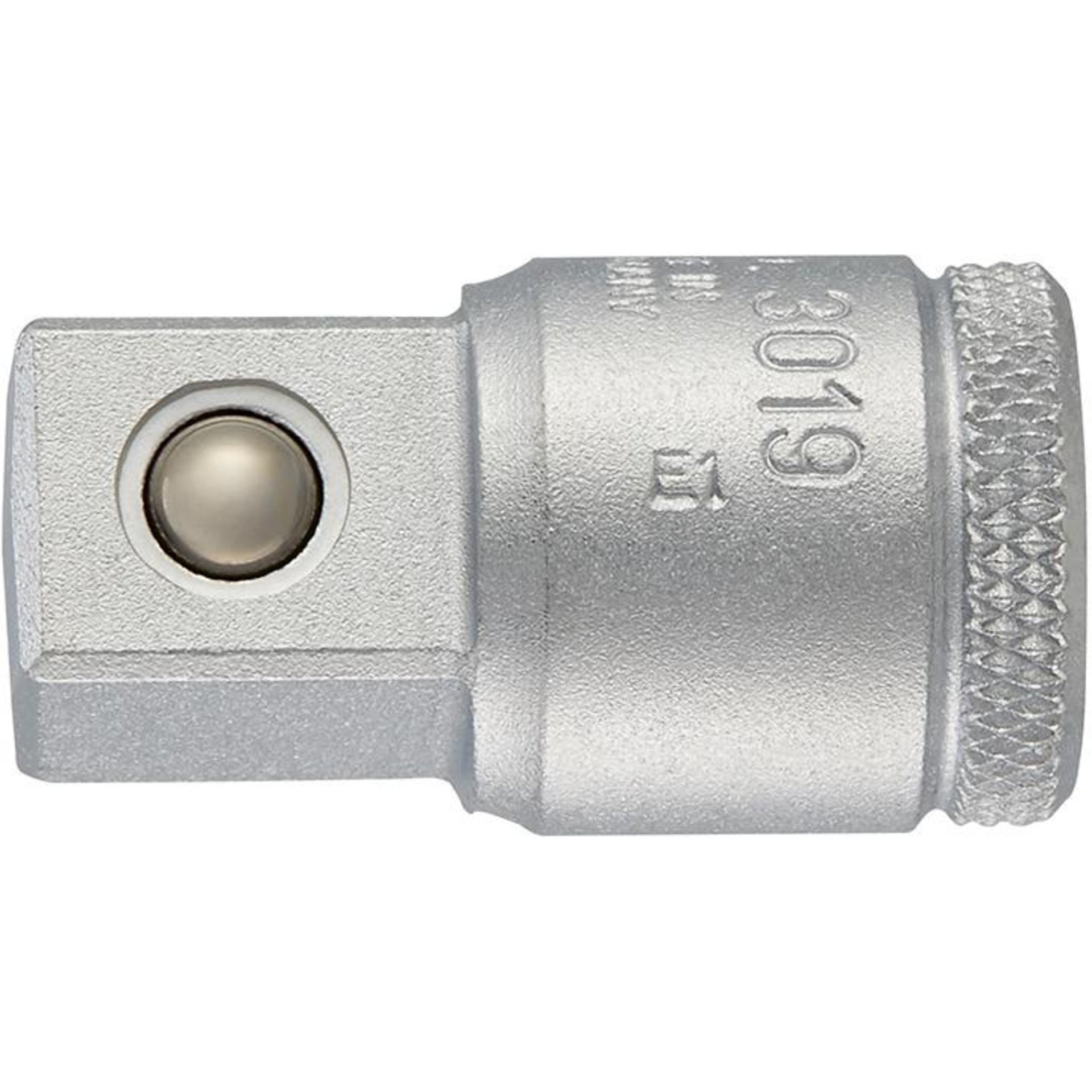 Vergrößerungsstück 3/8"-Innenvierkant auf 1/2"-Außenvierkant Gedore