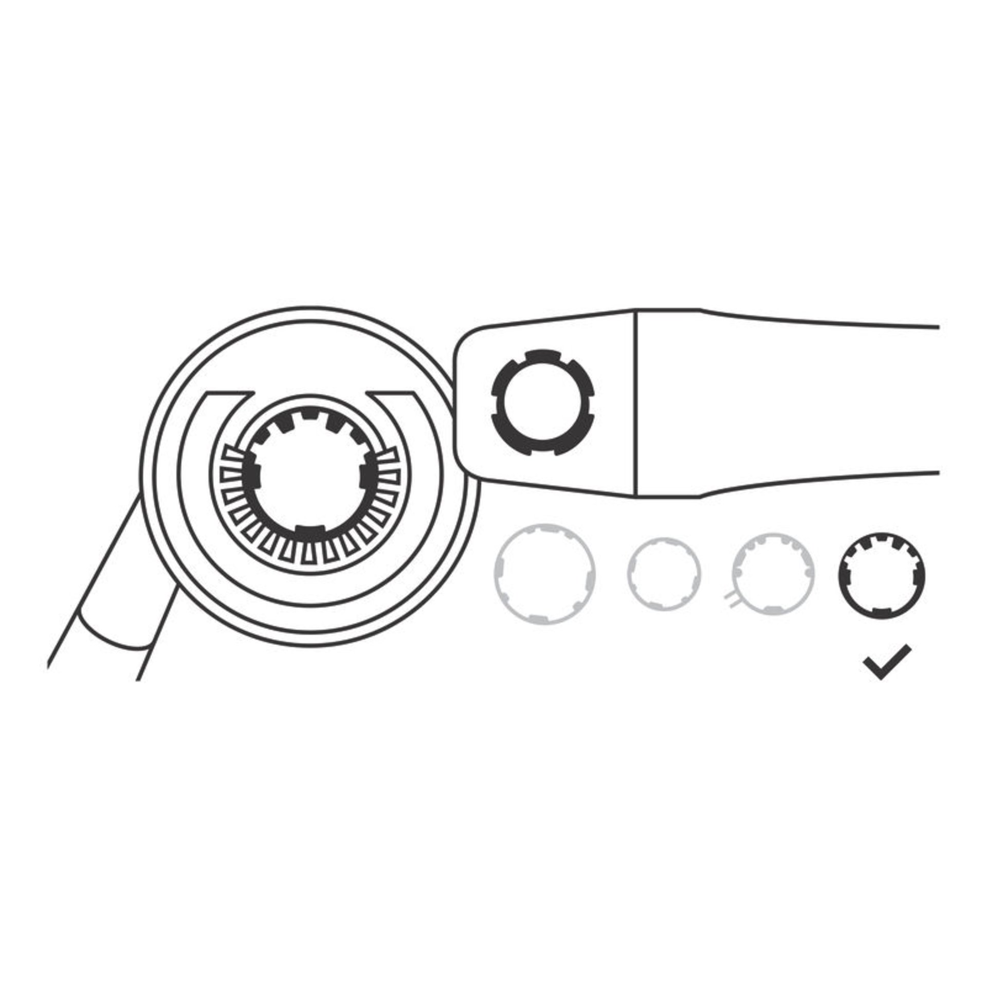 PRO Absaughaube, ohne Schlüssel, HG, 115/125 mm