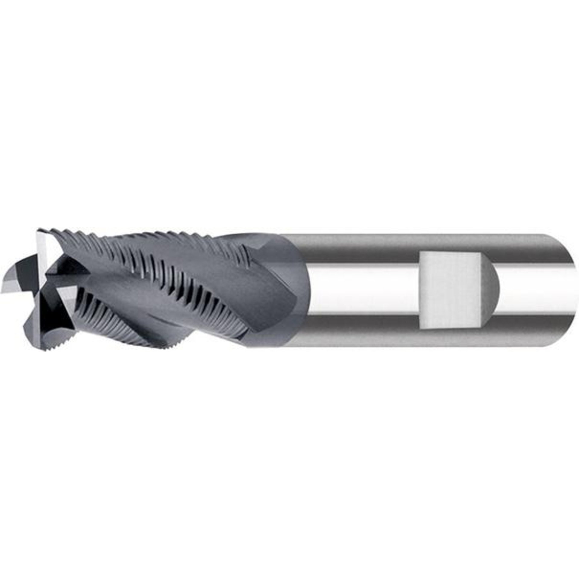 Schruppfräser lang DIN6527 VHM AlTiN+ Typ HR5mm FORTIS